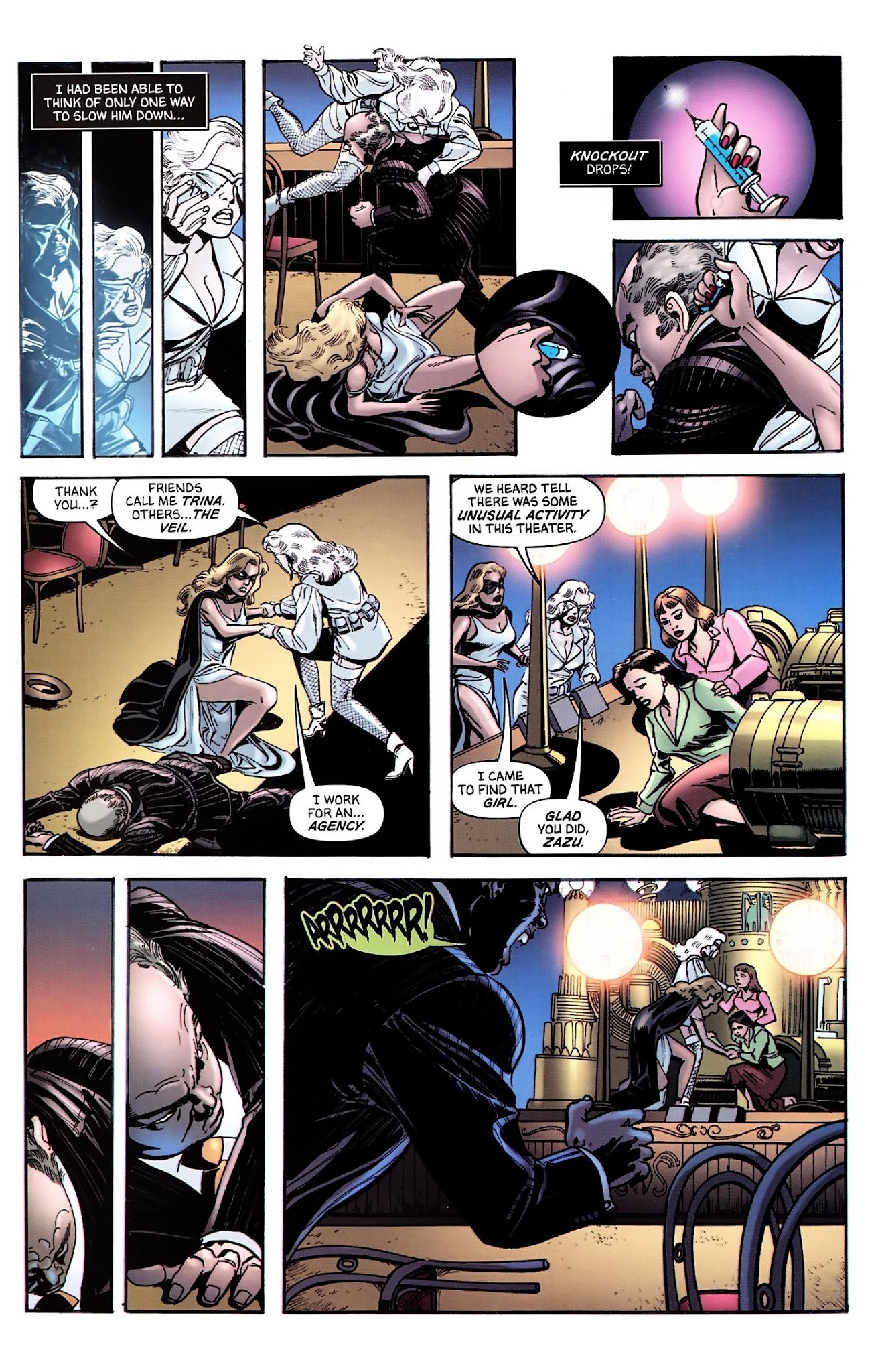 Read online Domino Lady's Threesome comic -  Issue # Full - 26