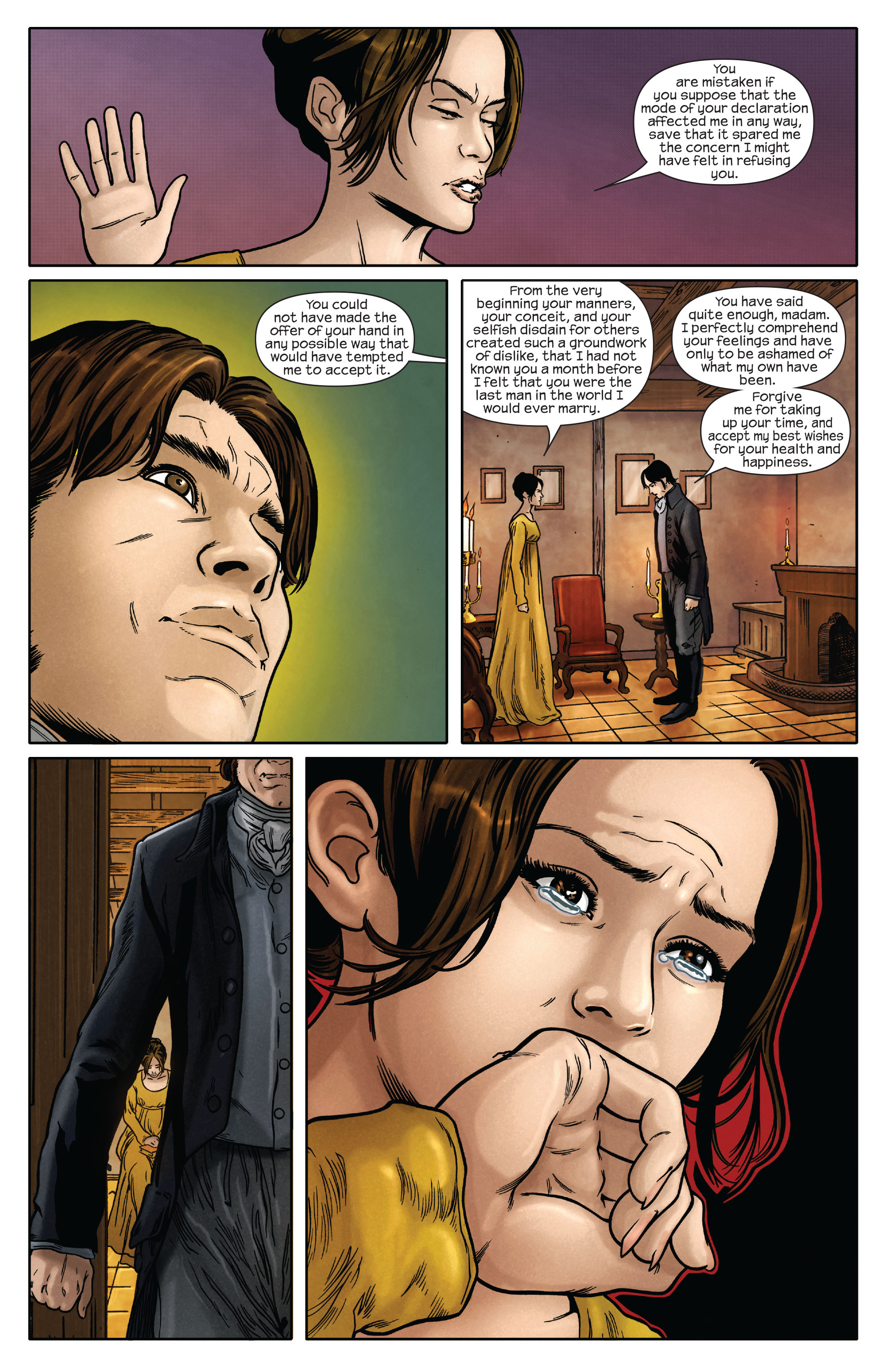 Read online Pride & Prejudice (2009) comic -  Issue #4 - 7