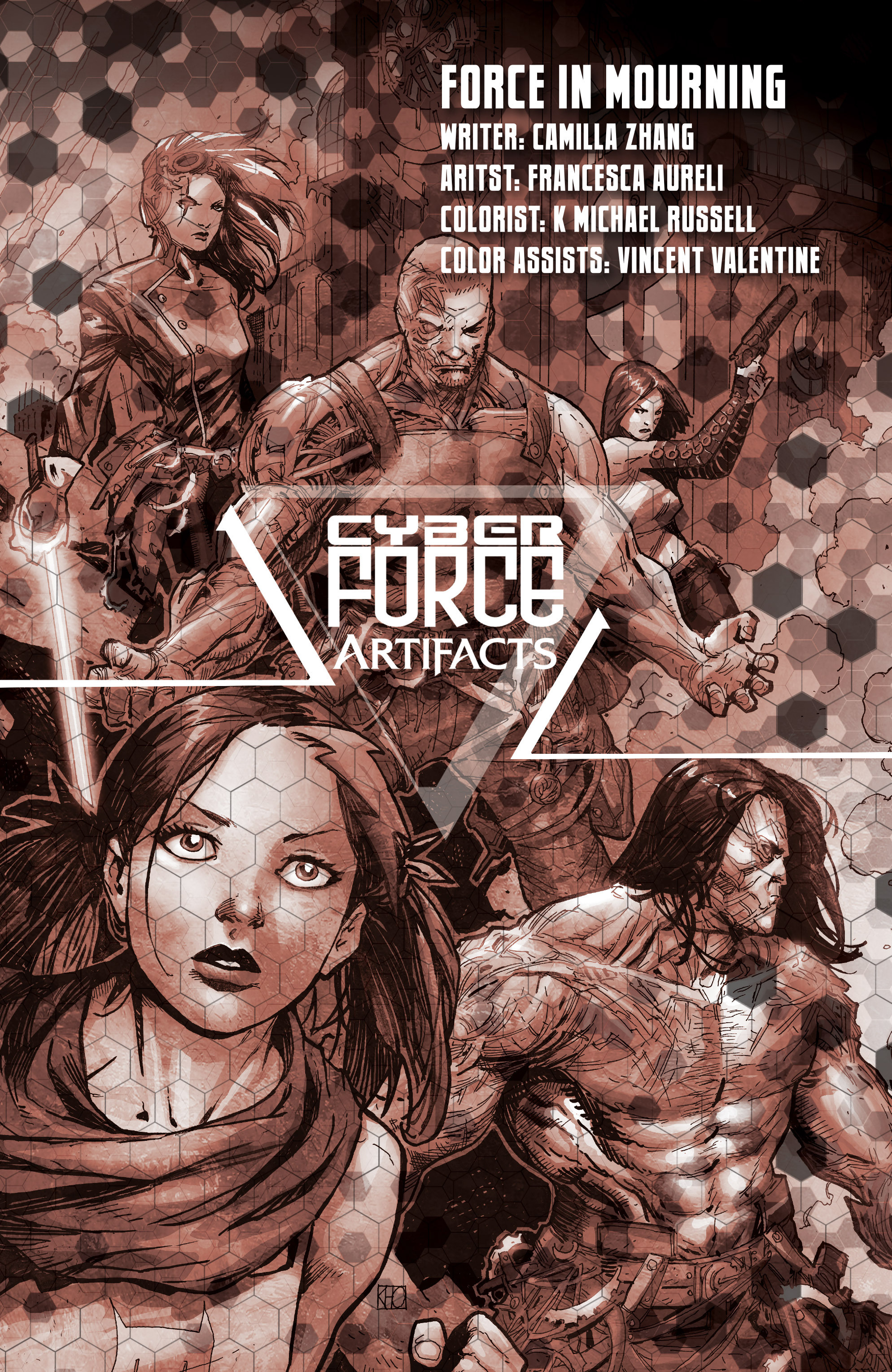 Cyberforce: Artifacts Full #1 - English 12