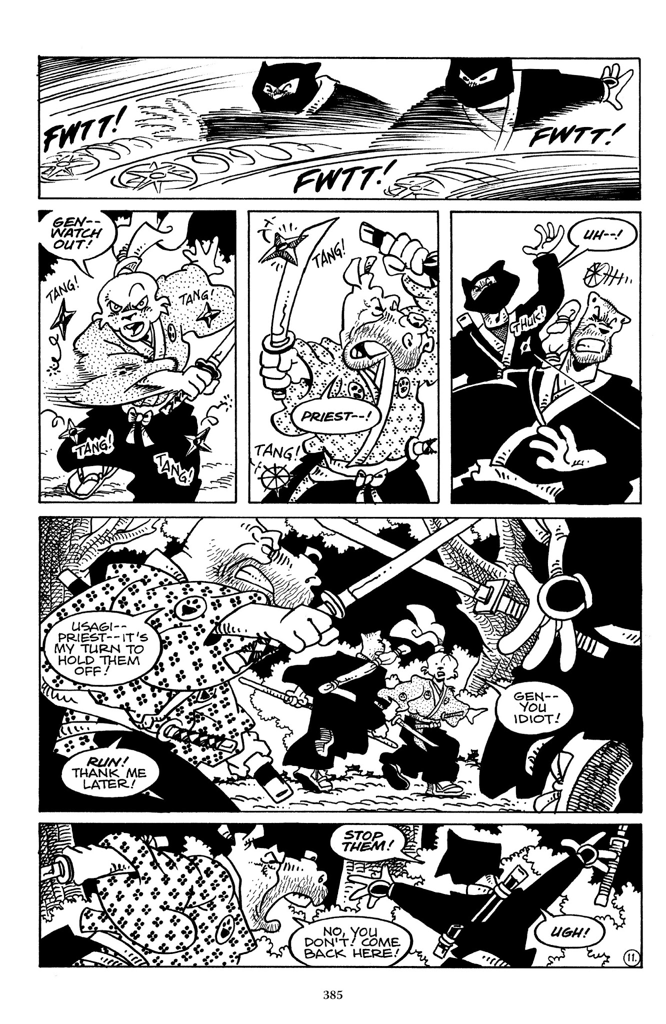 Read online The Usagi Yojimbo Saga comic -  Issue # TPB 3 - 381