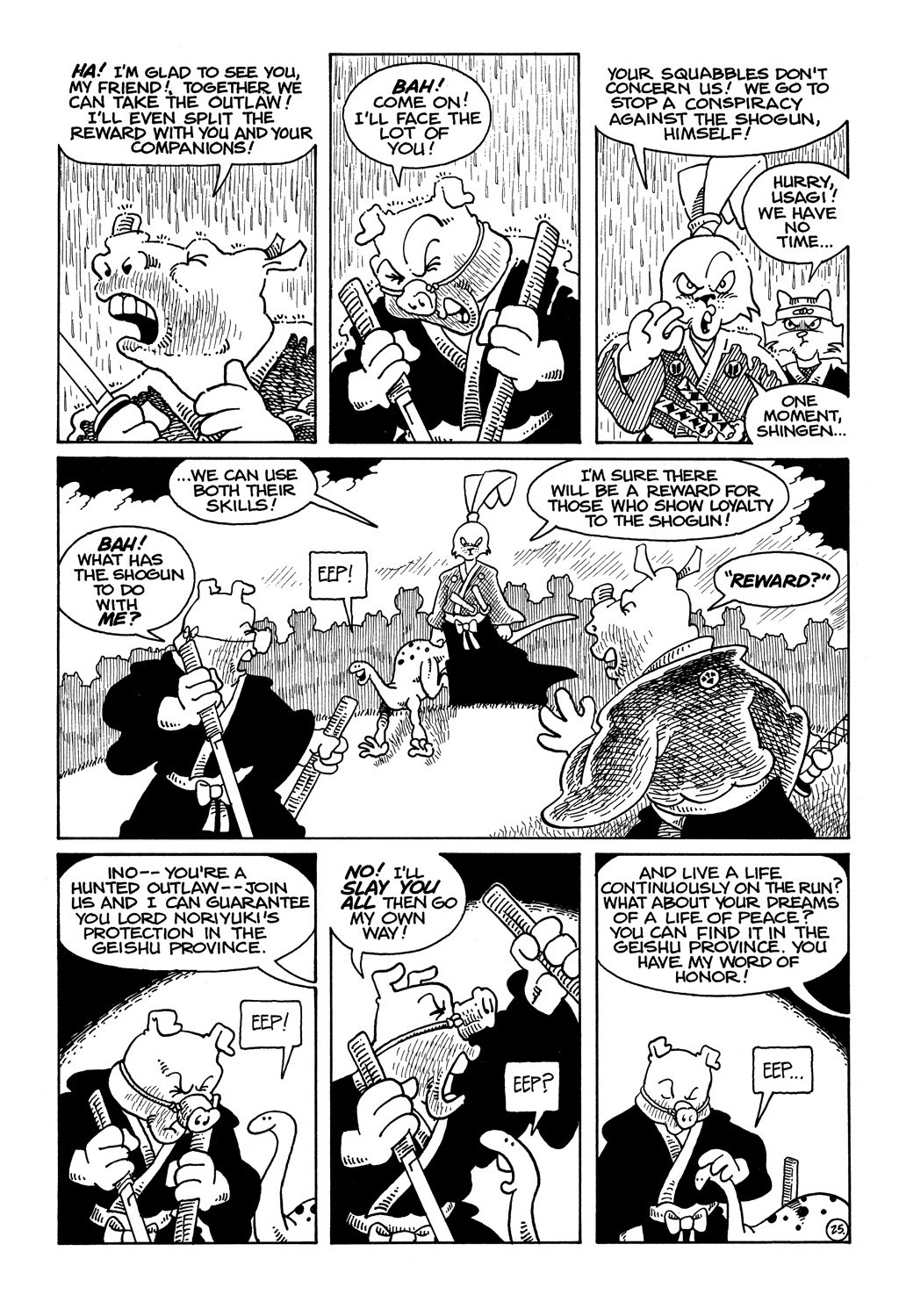 Read online Usagi Yojimbo (1987) comic -  Issue #16 - 27