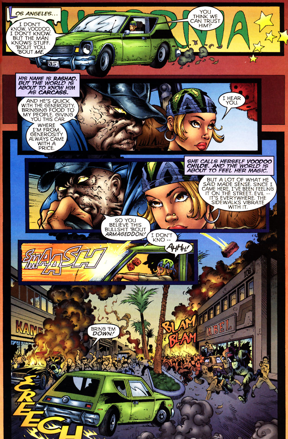 Read online The Omen comic -  Issue #3 - 3