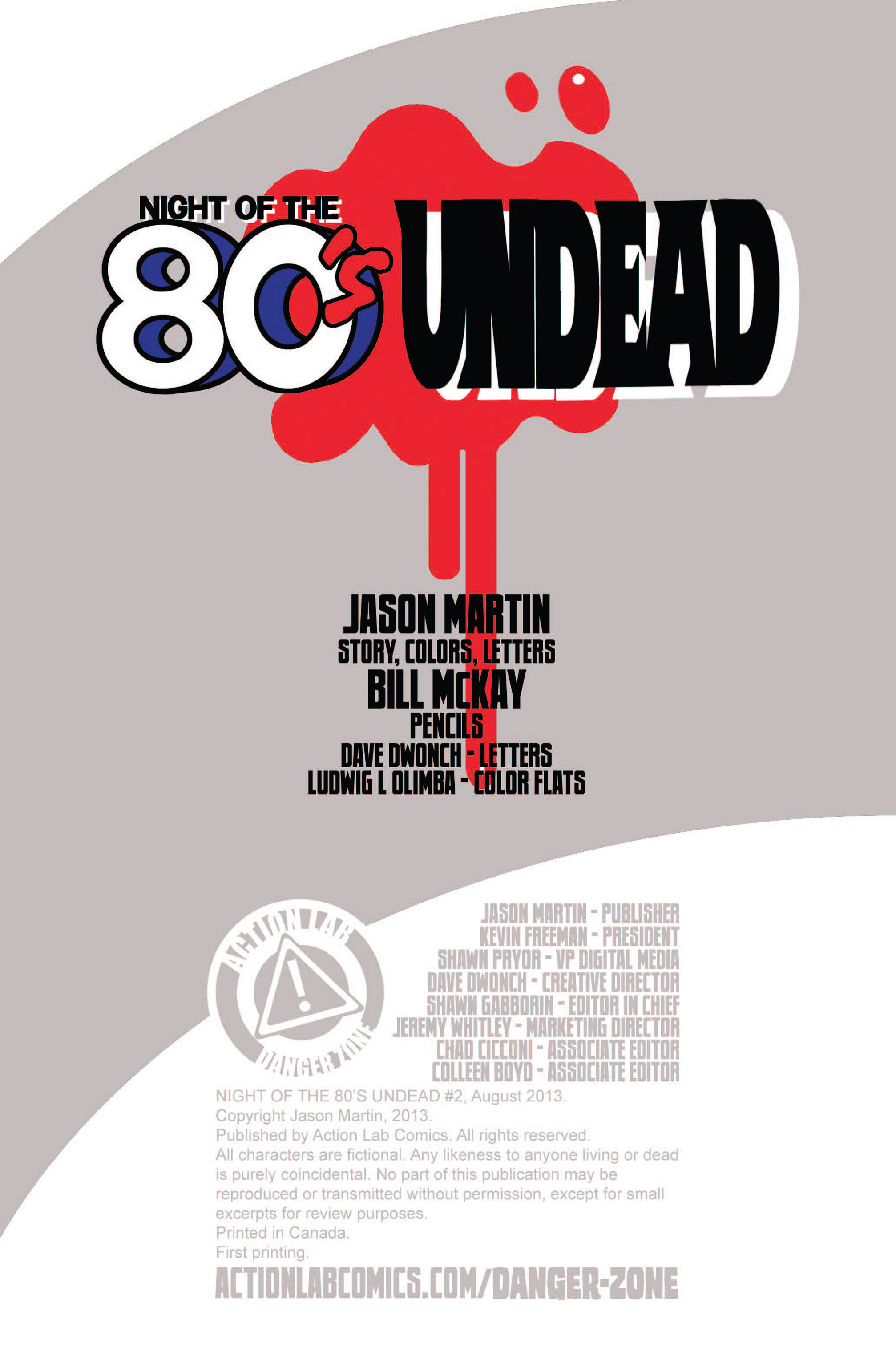 Read online Night of the 80's Undead comic -  Issue # TPB - 34