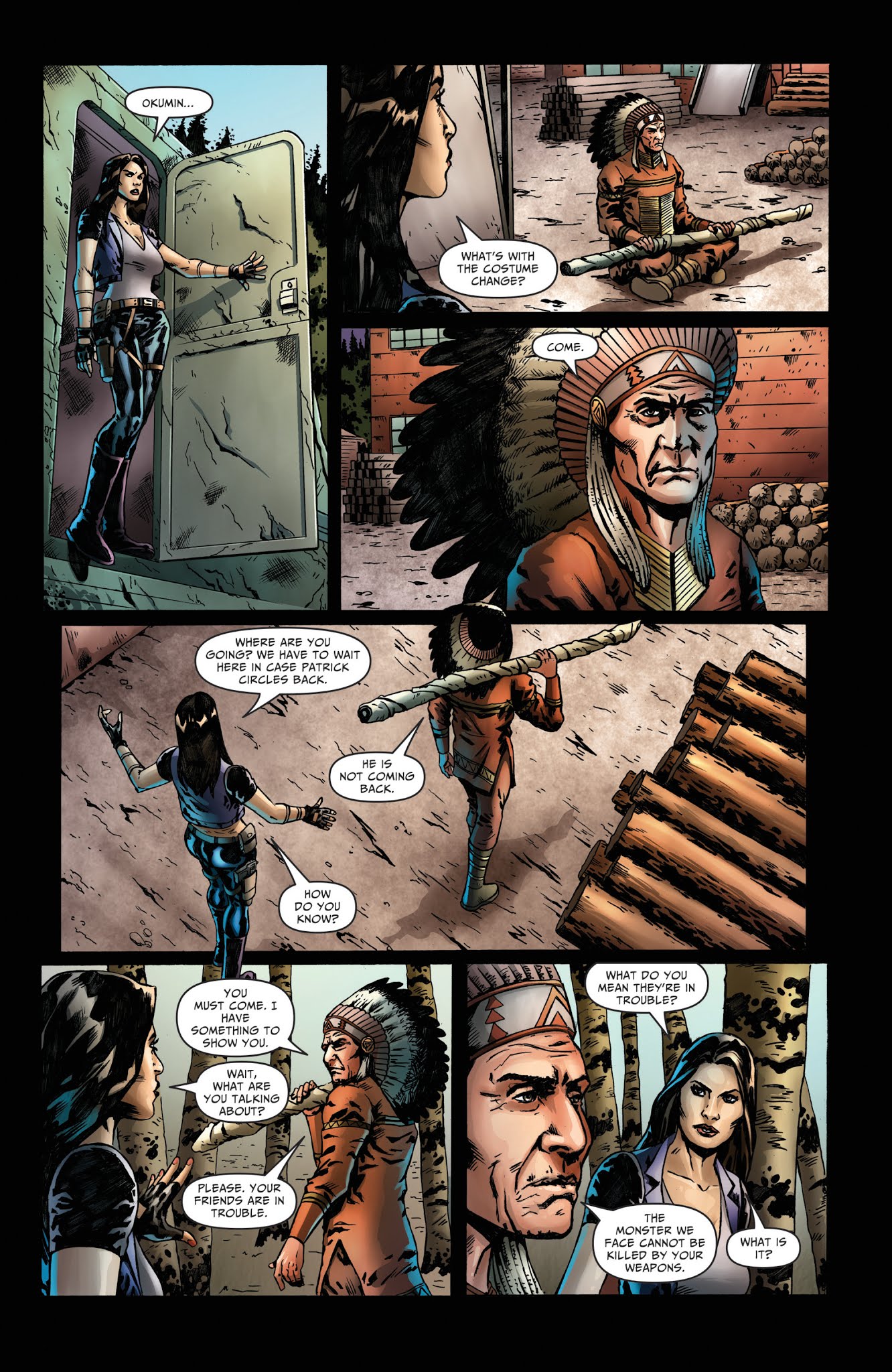 Read online The Monster Hunters' Survival Guide Case Files: Wendigo comic -  Issue # Full - 32