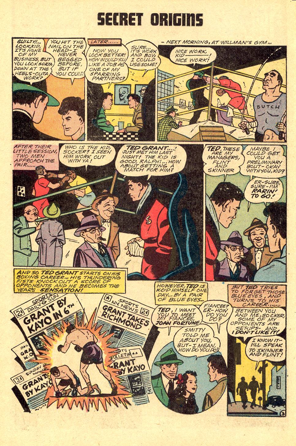 Read online Secret Origins (1973) comic -  Issue #3 - 25