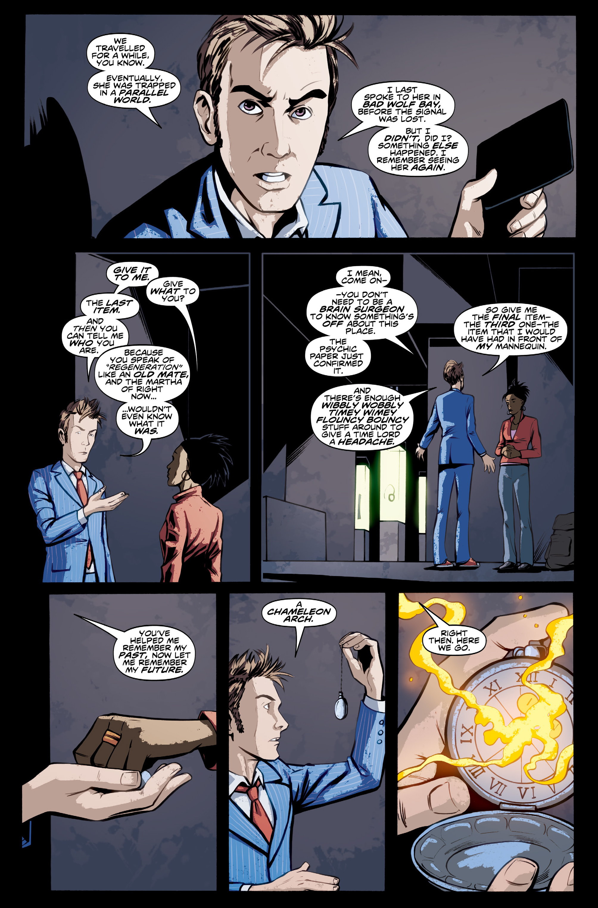 Read online Doctor Who: The Tenth Doctor Archives comic -  Issue #11 - 21