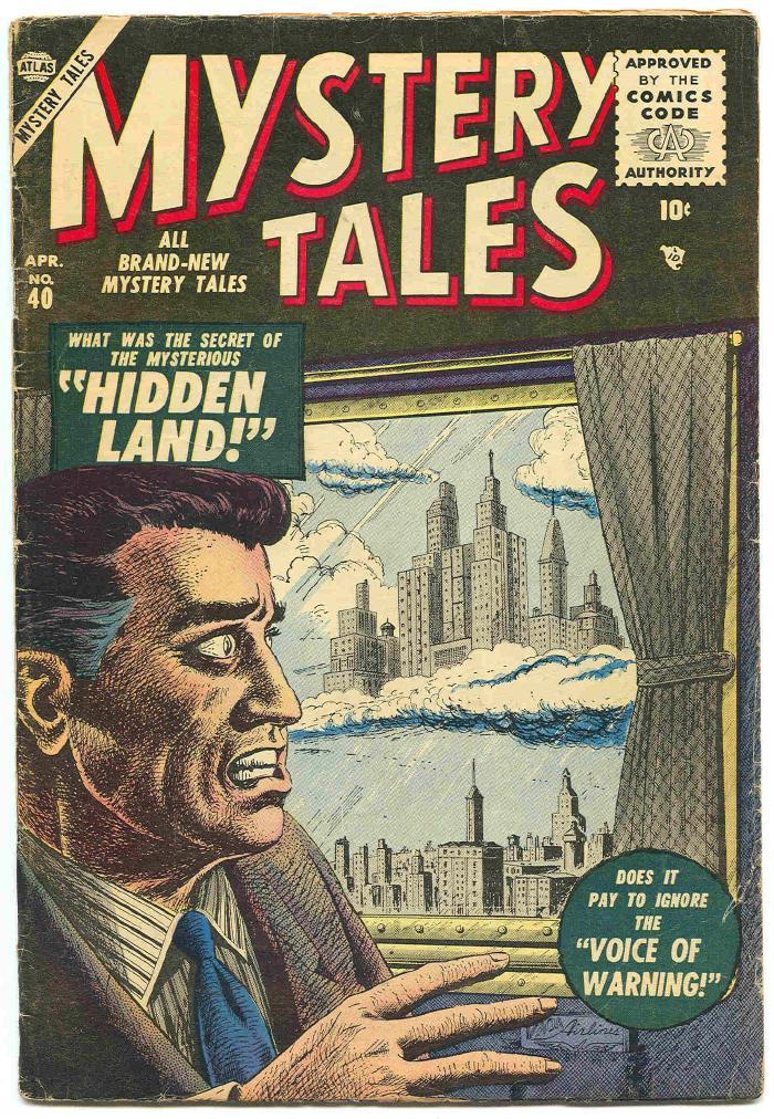 Read online Mystery Tales comic -  Issue #40 - 1
