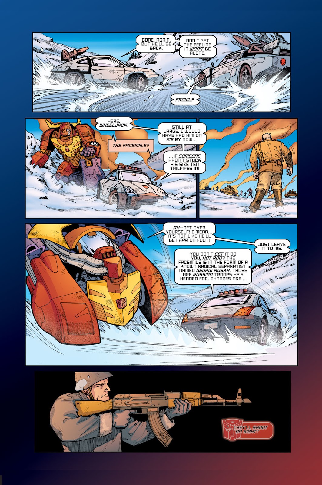 The Transformers: Escalation issue 5 - Page 13