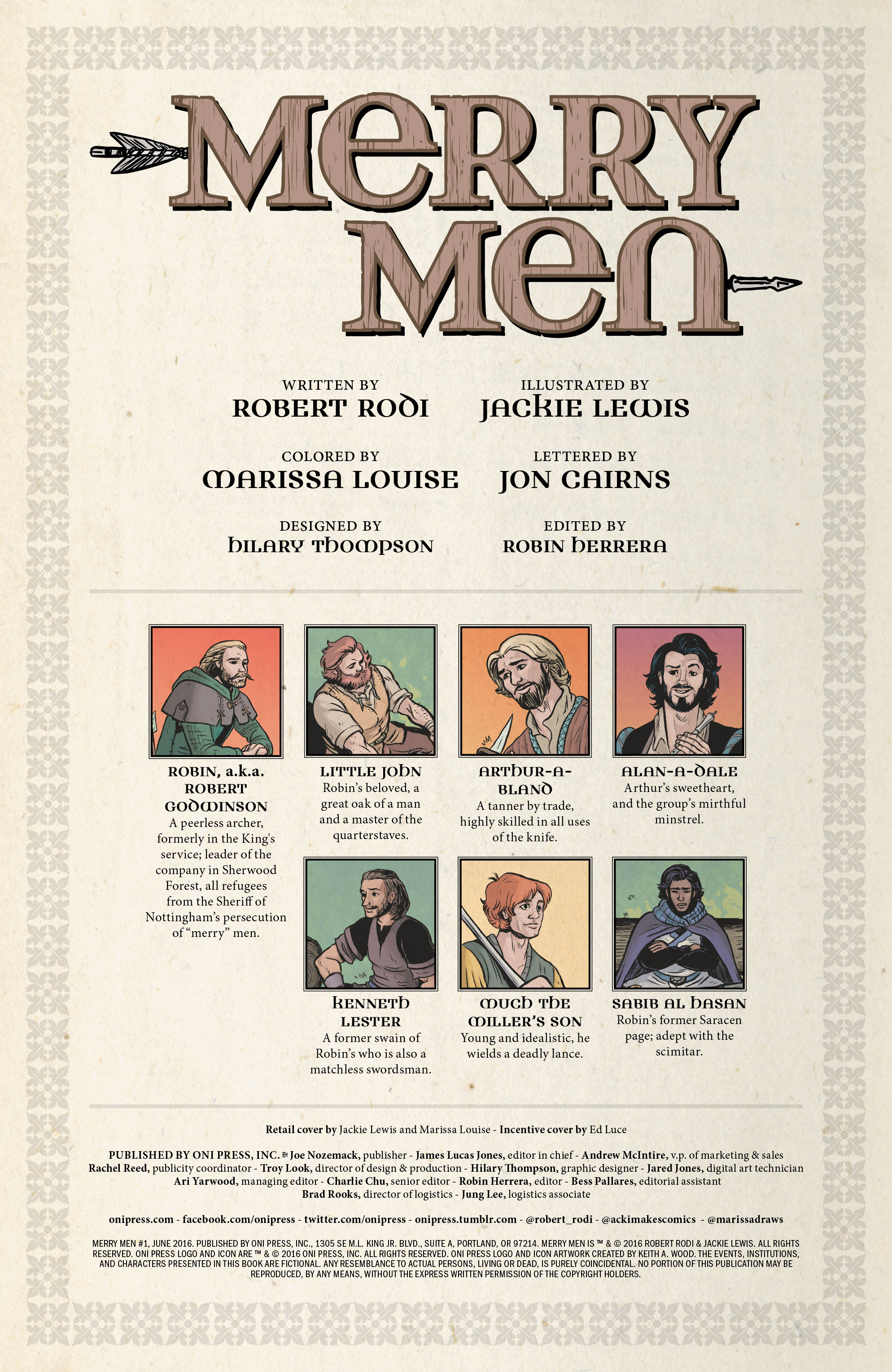Read online Merry Men comic -  Issue #1 - 2