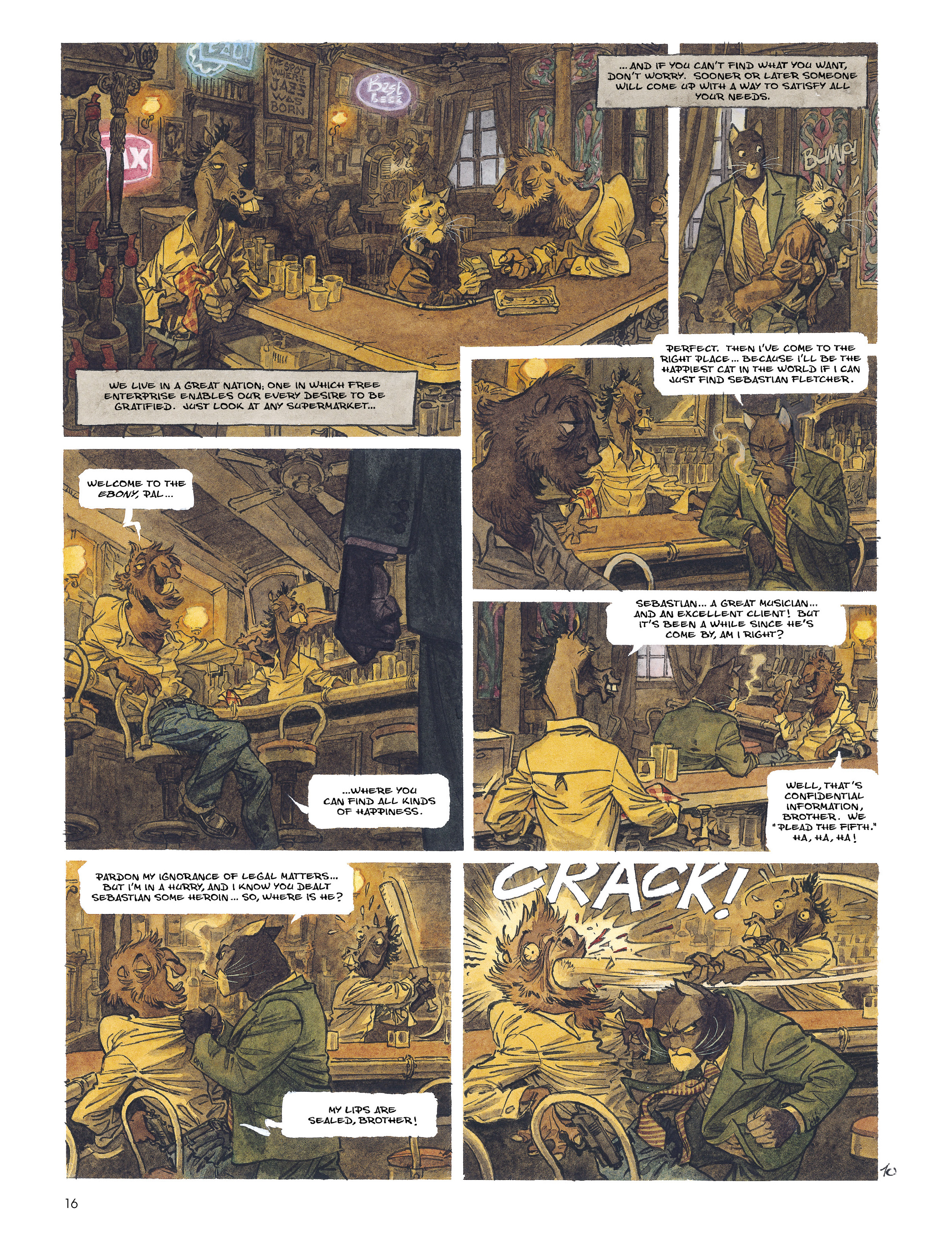 Read online Blacksad: A Silent Hell comic -  Issue # TPB - 17