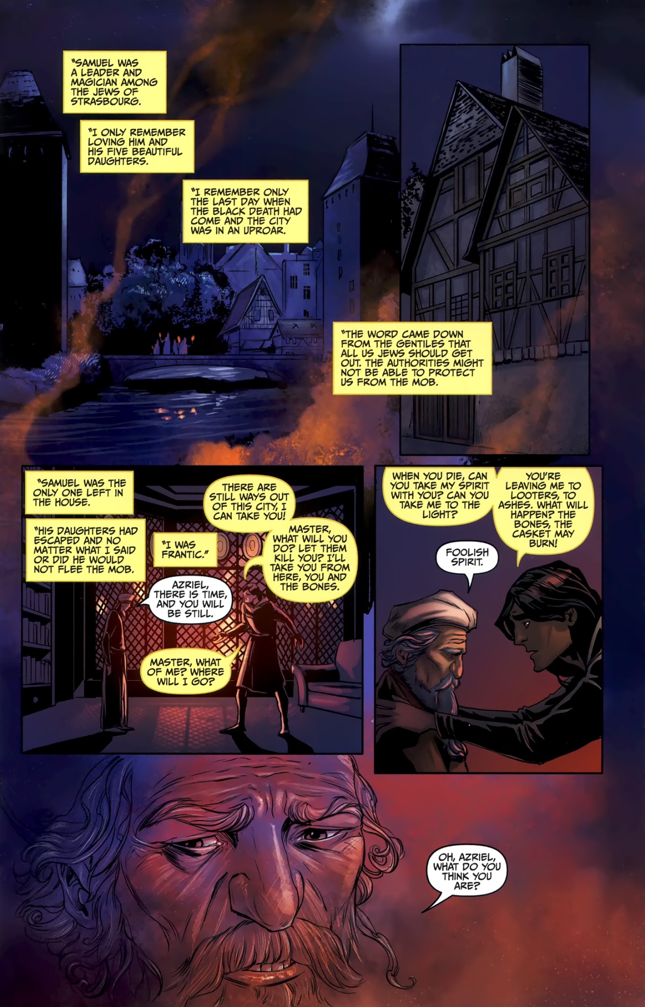 Read online Servant of the Bones comic -  Issue #3 - 21