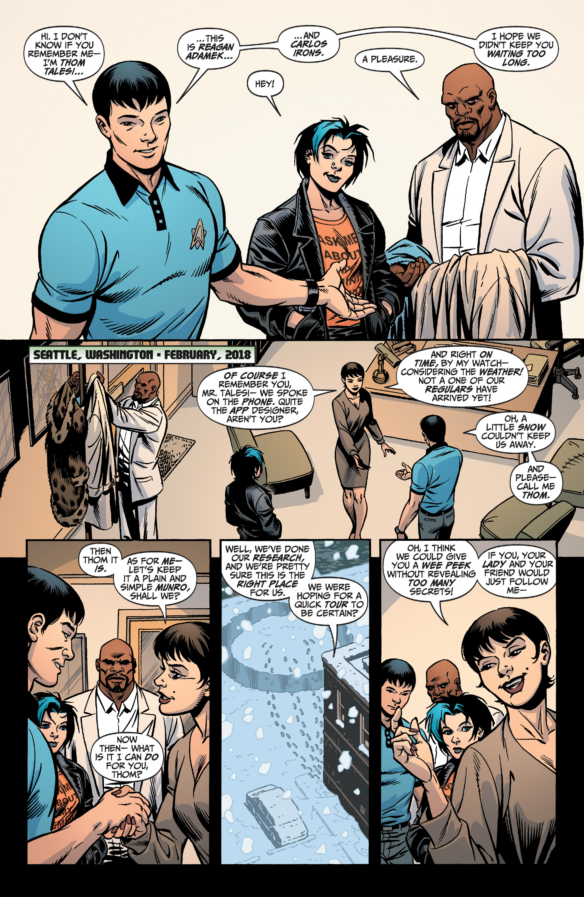 Read online Section Zero (2019) comic -  Issue #4 - 4