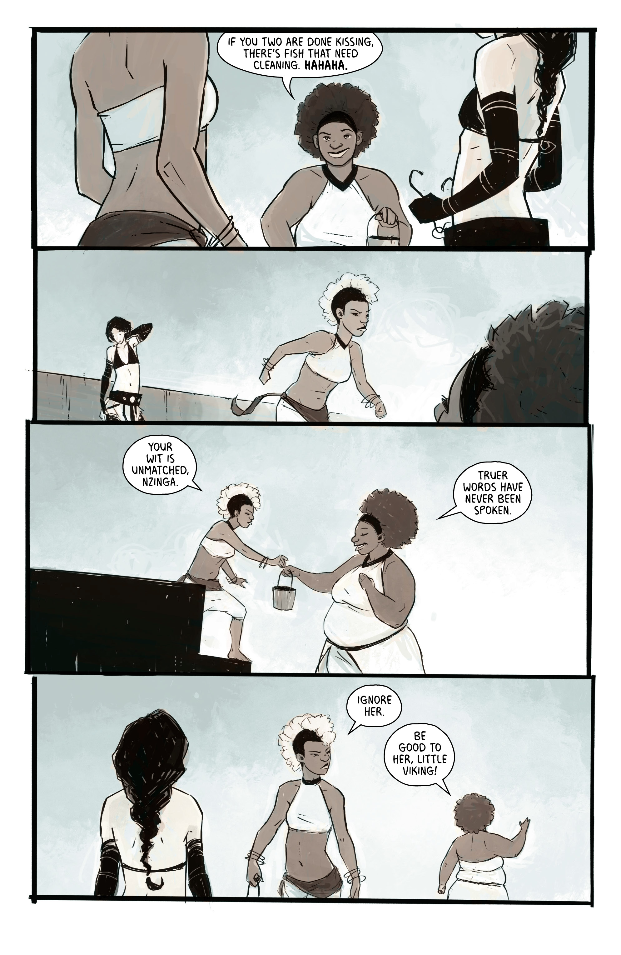 Read online Heathen (2017) comic -  Issue #7 - 12