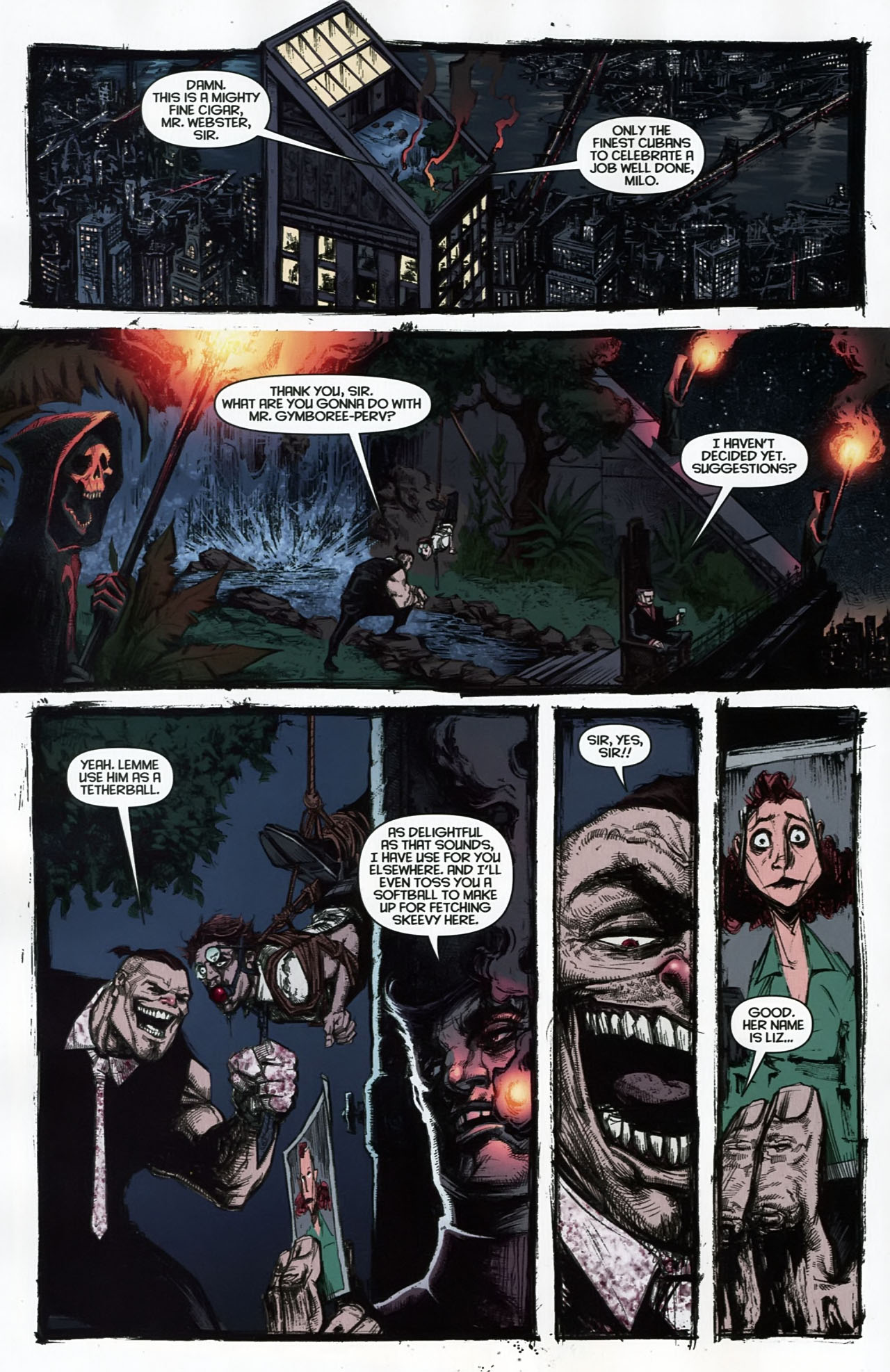 Read online Ferryman comic -  Issue #3 - 10