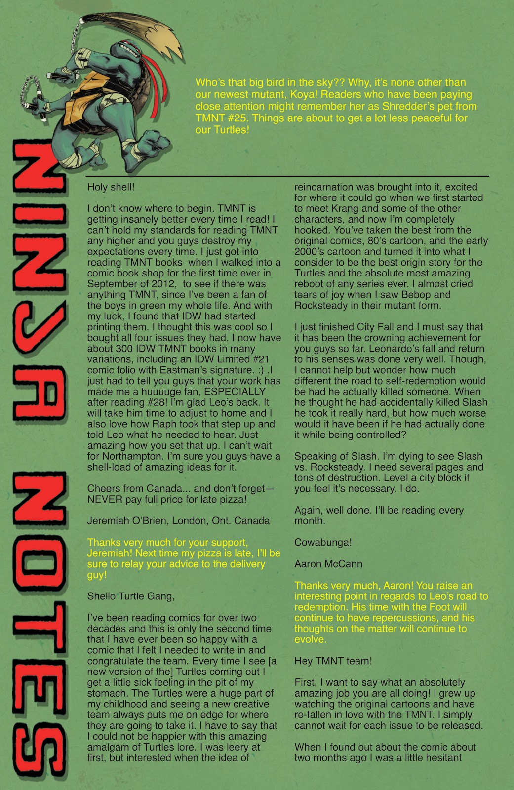 Teenage Mutant Ninja Turtles (2011) issue 30 - Page 28