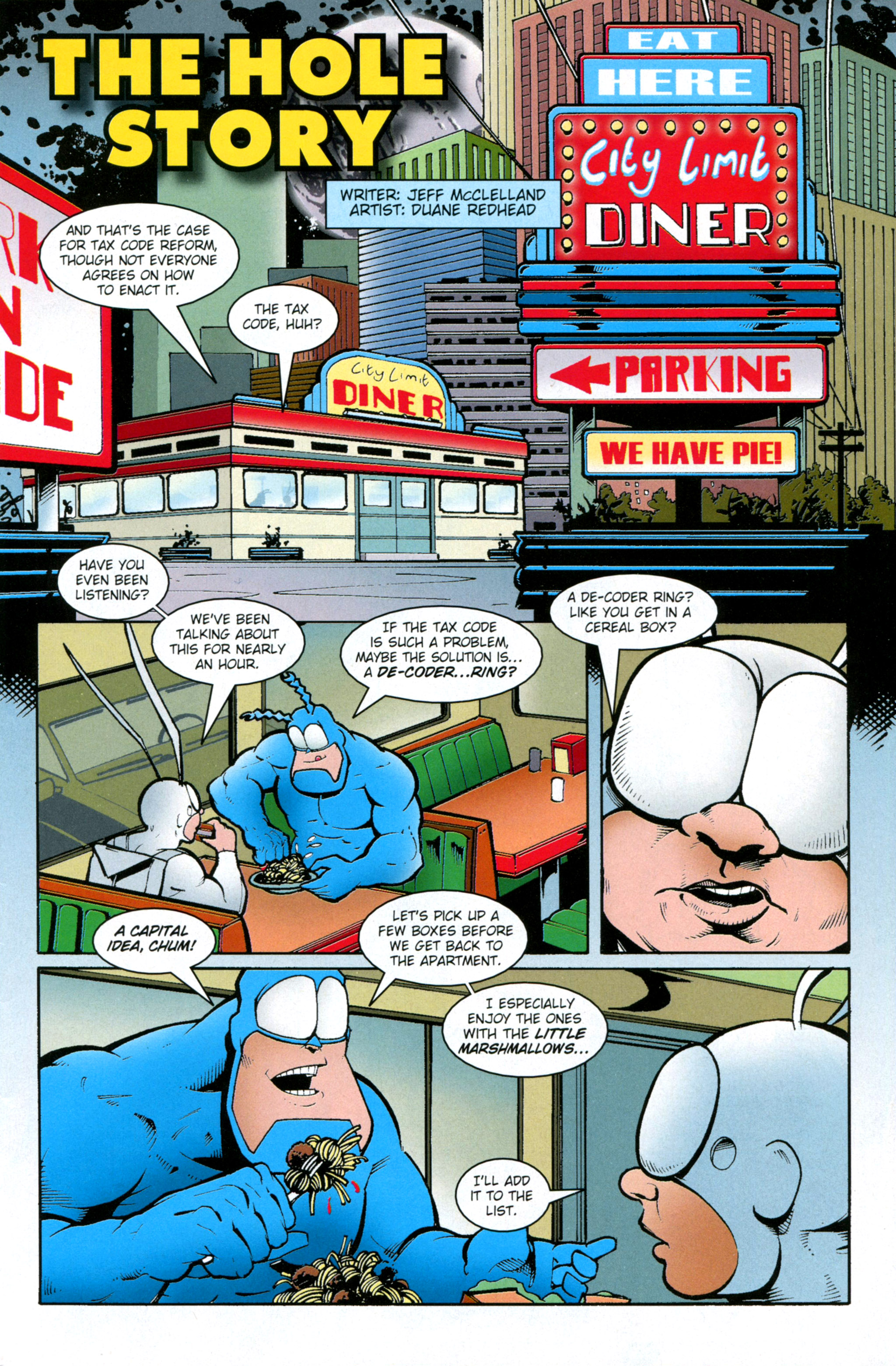 Read online Free Comic Book Day 2014 comic -  Issue # The Tick - 3