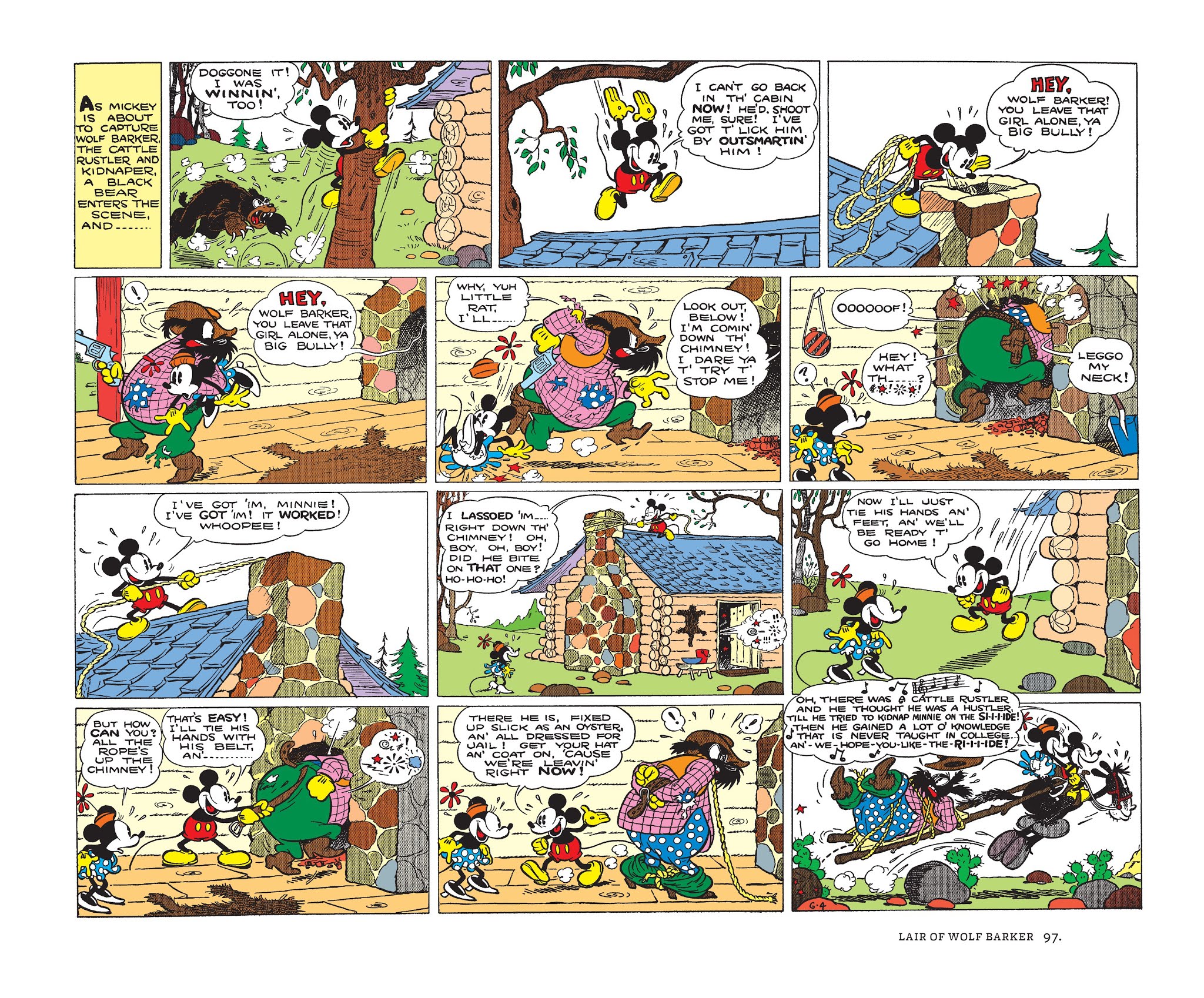 Read online Walt Disney's Mickey Mouse Color Sundays comic -  Issue # TPB 1 (Part 1) - 97