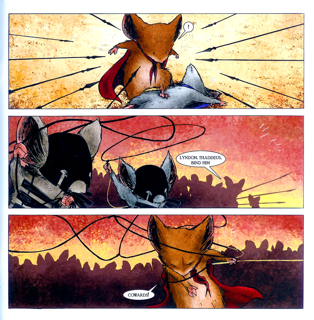Read online Mouse Guard comic -  Issue #3 - 23