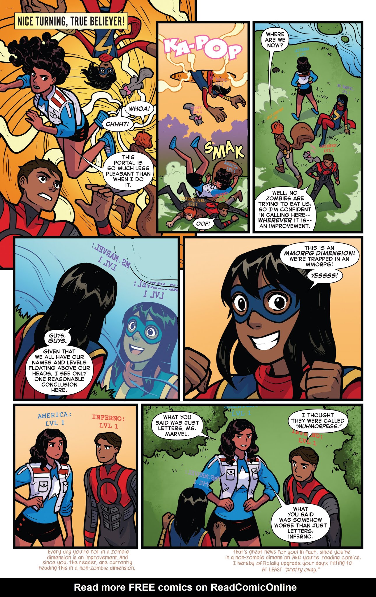 Read online Marvel Rising: Ms. Marvel/Squirrel Girl comic -  Issue # Full - 23
