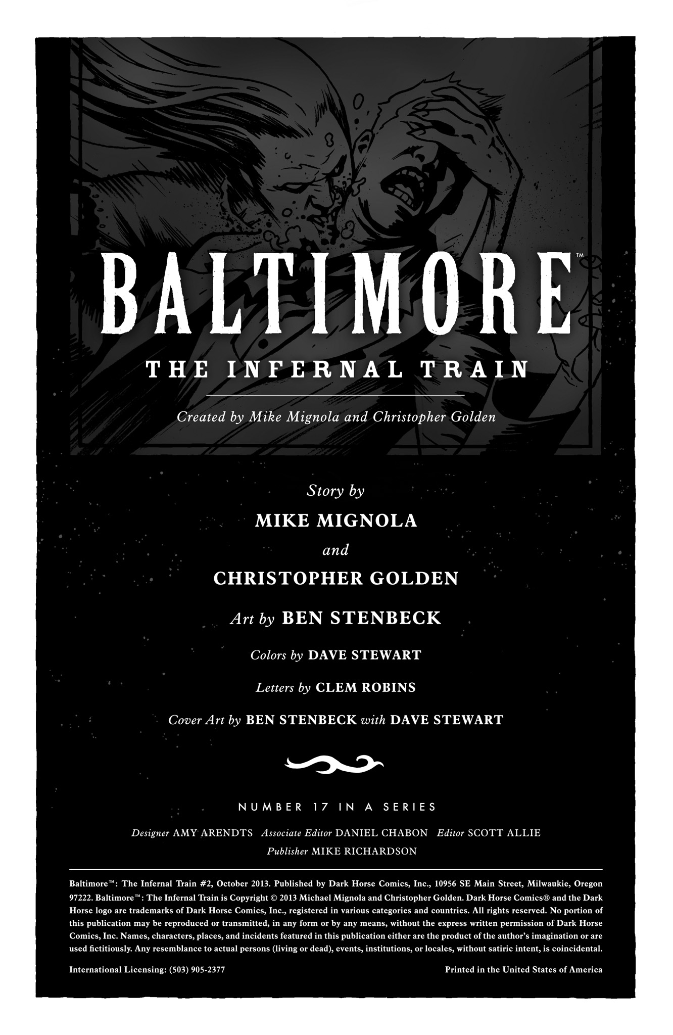 Read online Baltimore: The Infernal Train comic -  Issue #2 - 2