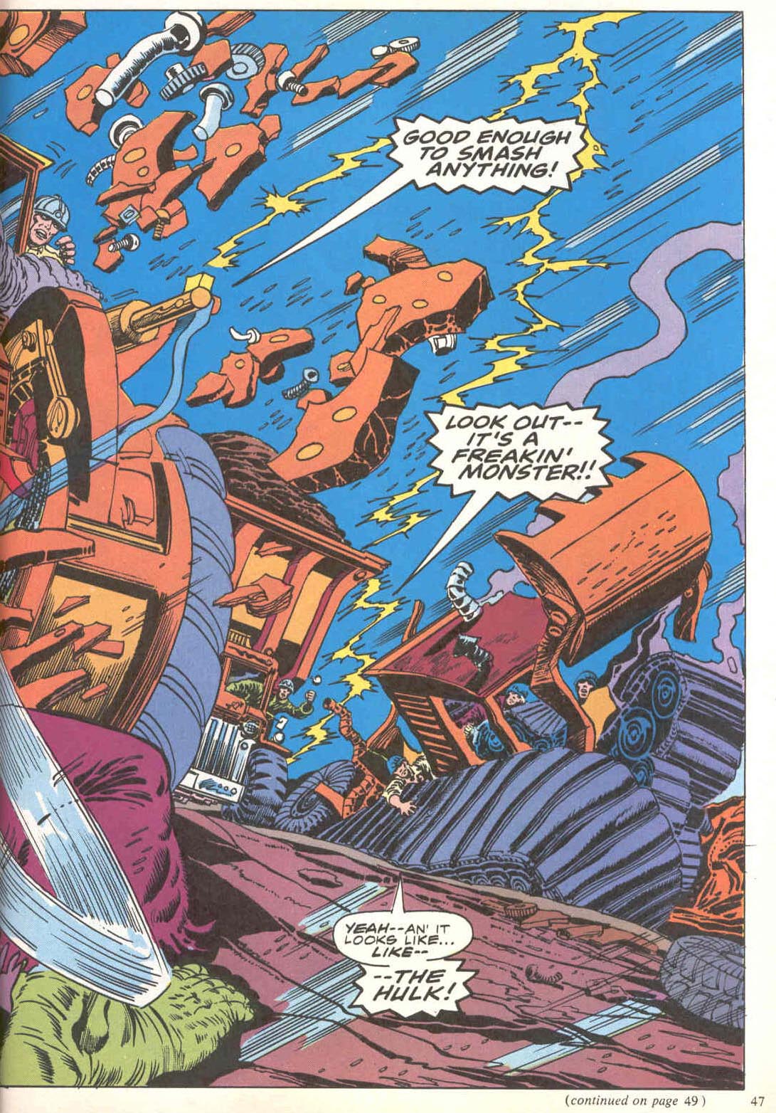 Read online Hulk (1978) comic -  Issue #10 - 48