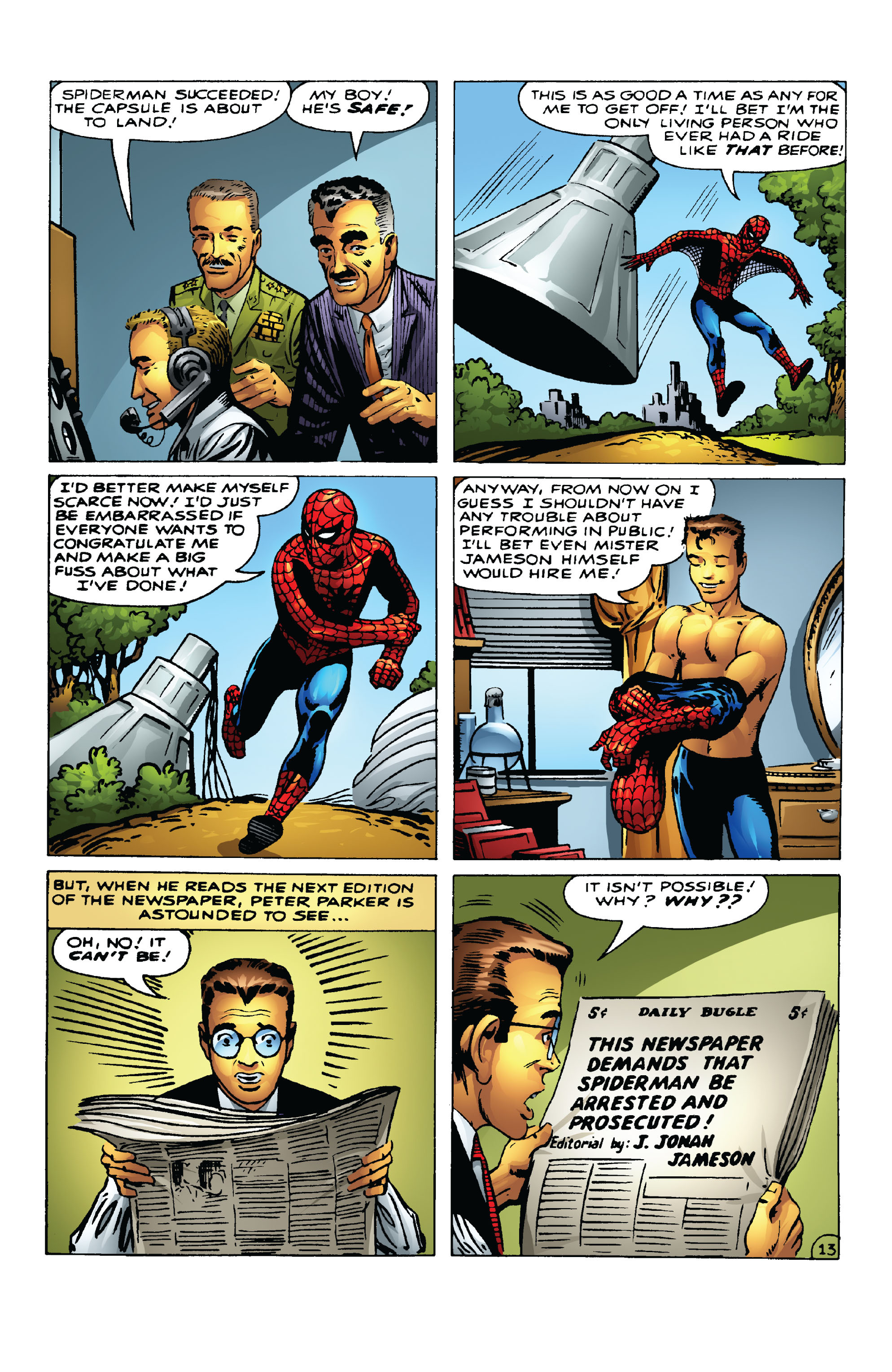 Read online Amazing Fantasy #15: Spider-Man! comic -  Issue #15: Spider-Man! Full - 28
