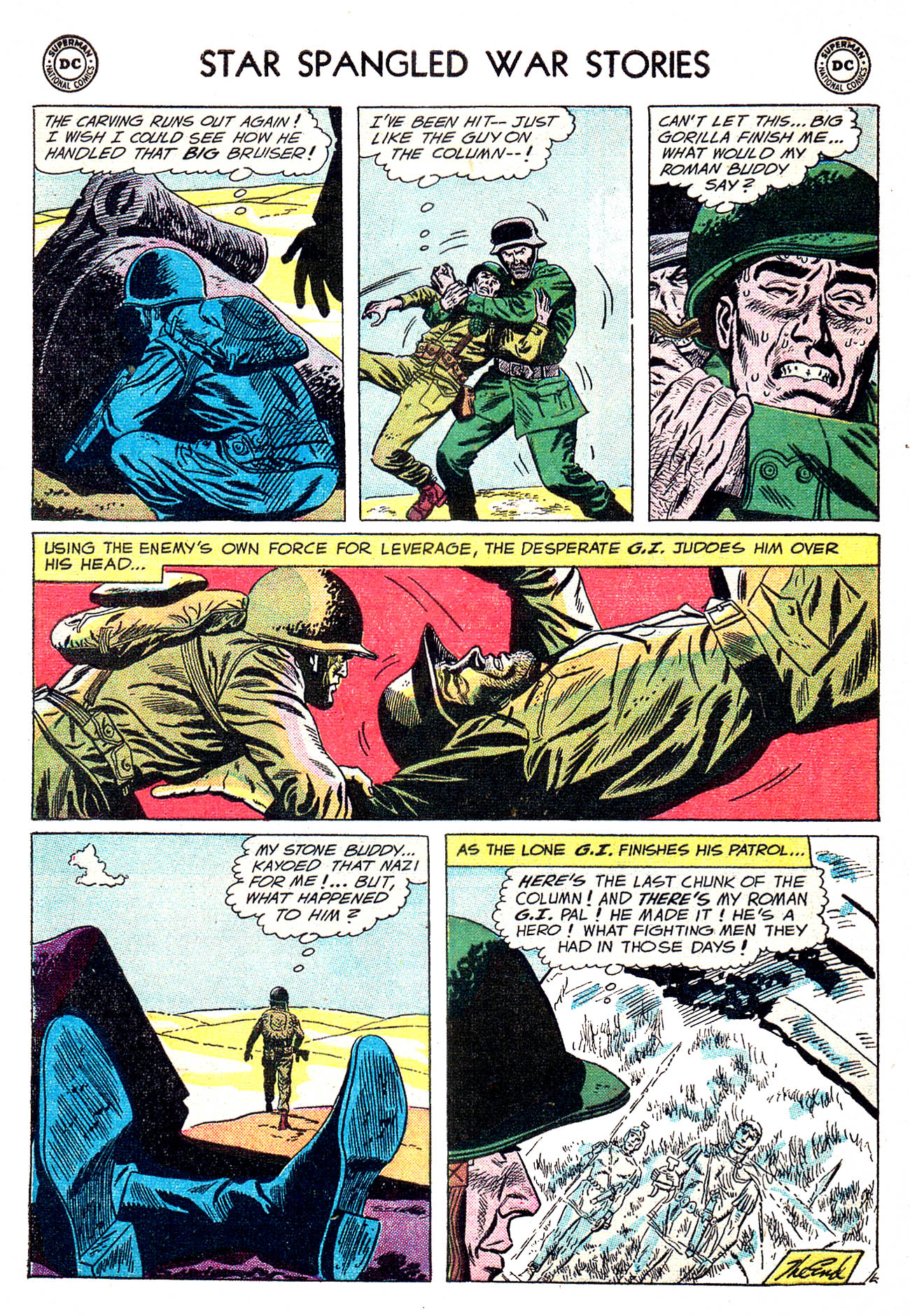 Read online Star Spangled War Stories (1952) comic -  Issue #60 - 32