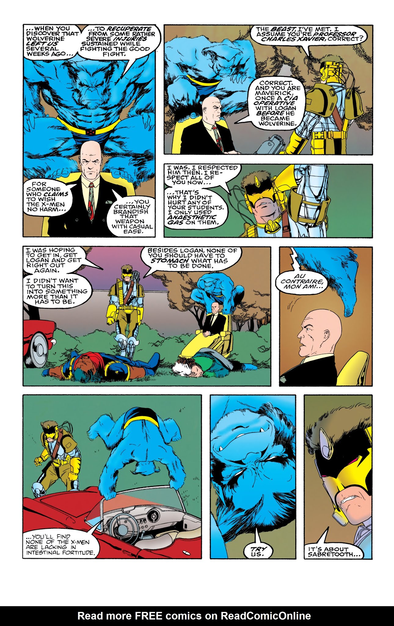 Read online X-Men: The Wedding of Cyclops and Phoenix comic -  Issue # TPB Part 1 - 98