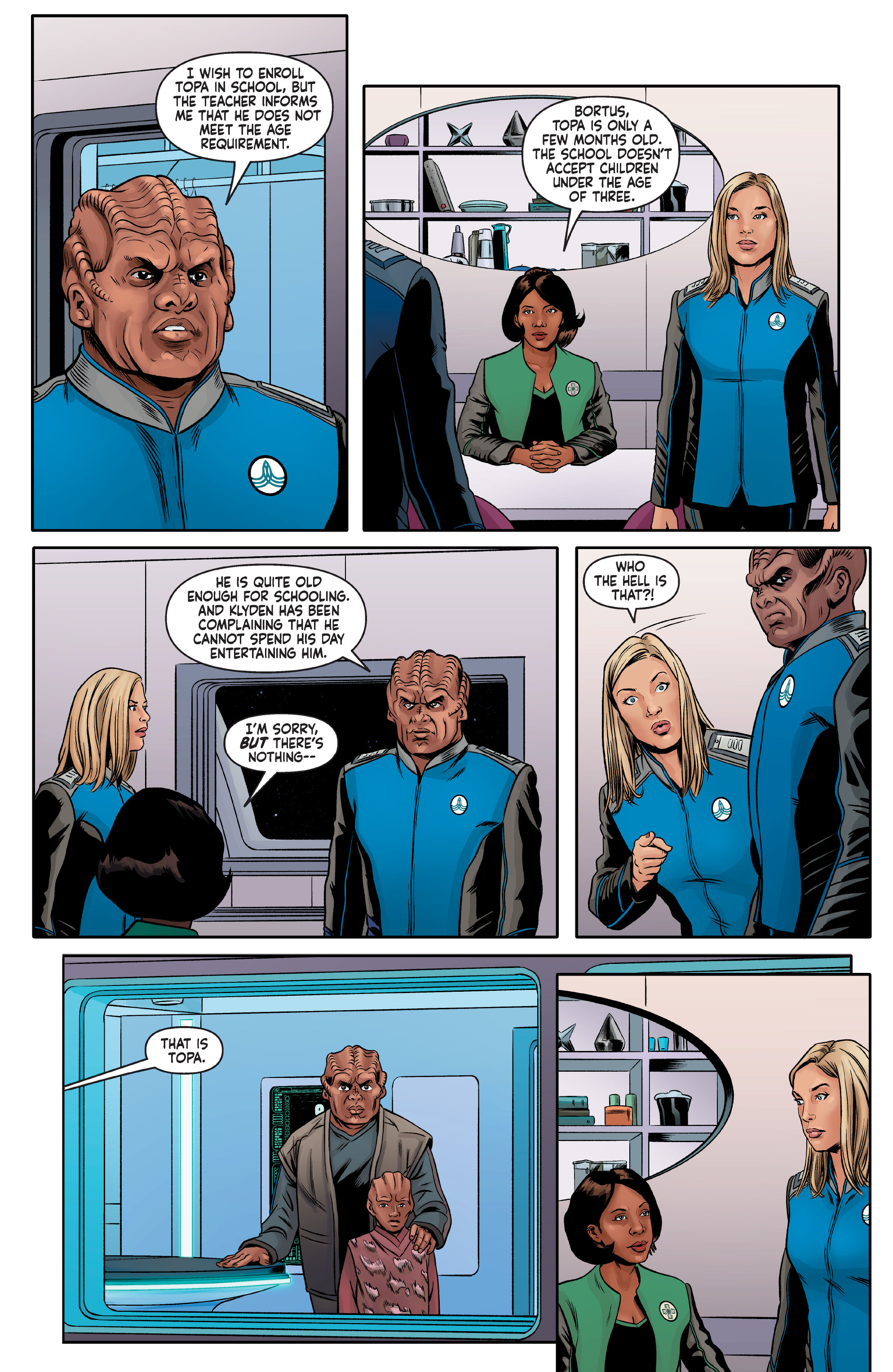 Read online The Orville comic -  Issue #1 - 10