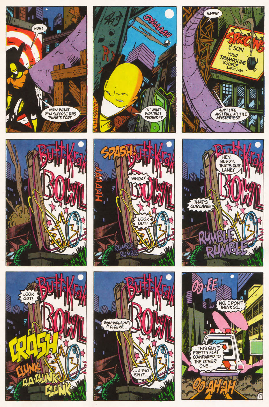 Read online Heckler comic -  Issue #4 - 18