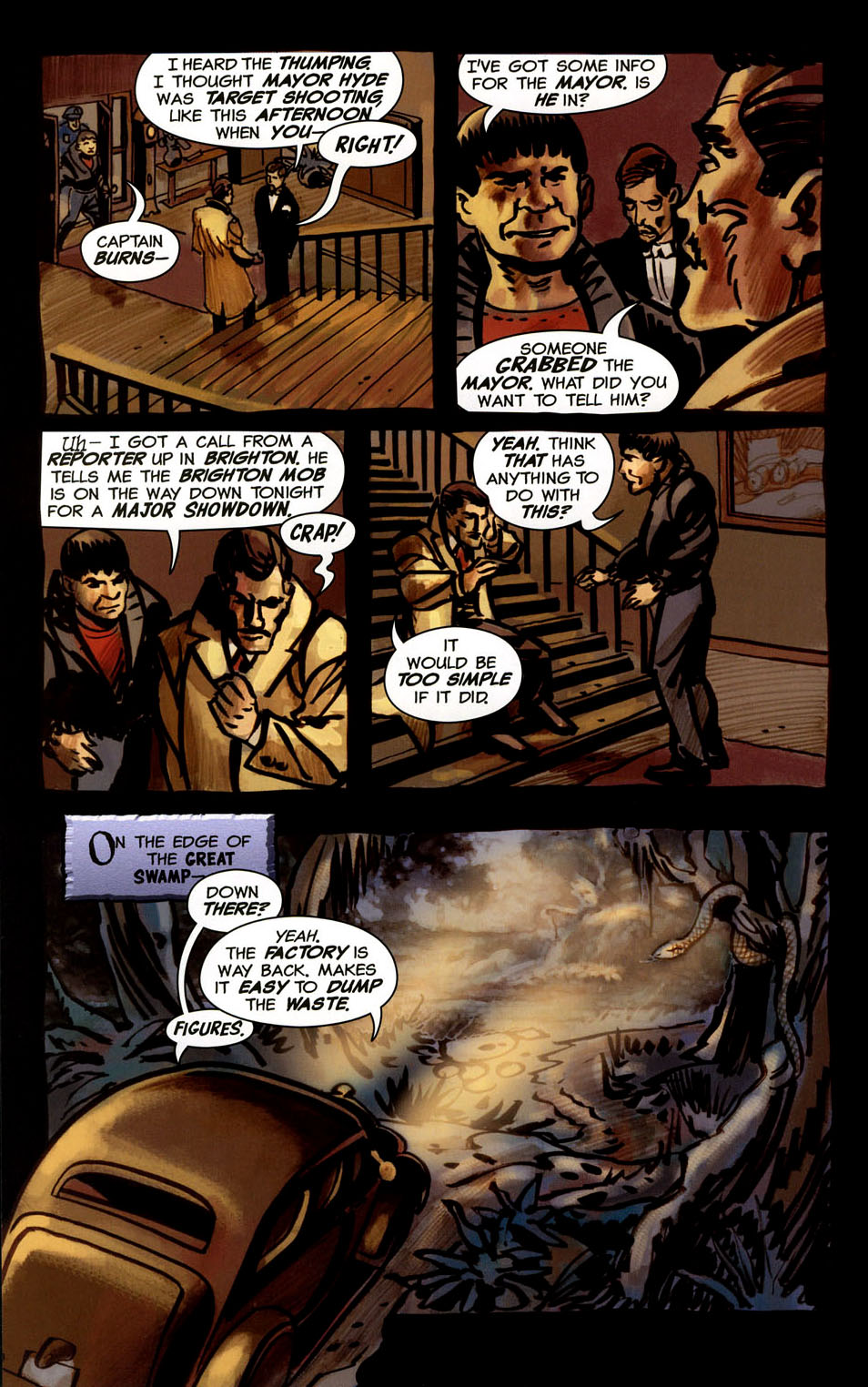 Read online Frankenstein Mobster comic -  Issue #5 - 14