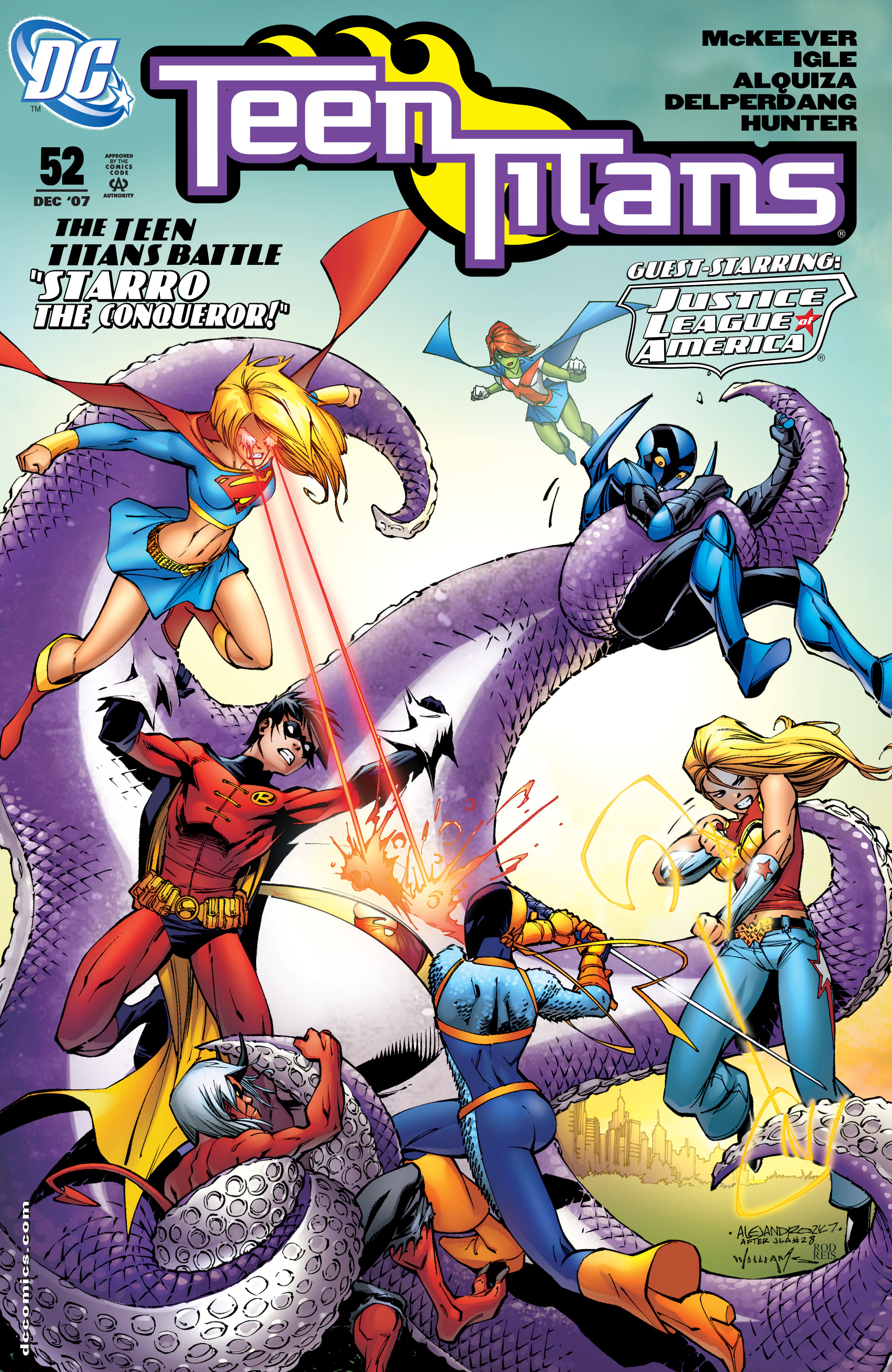 Read online Teen Titans (2003) comic -  Issue #52 - 1