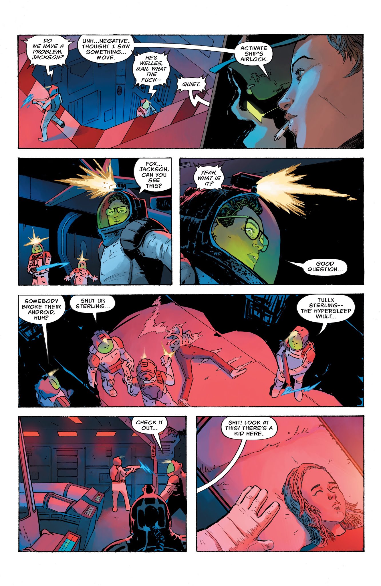 Read online William Gibson's Alien 3 comic -  Issue #1 - 18