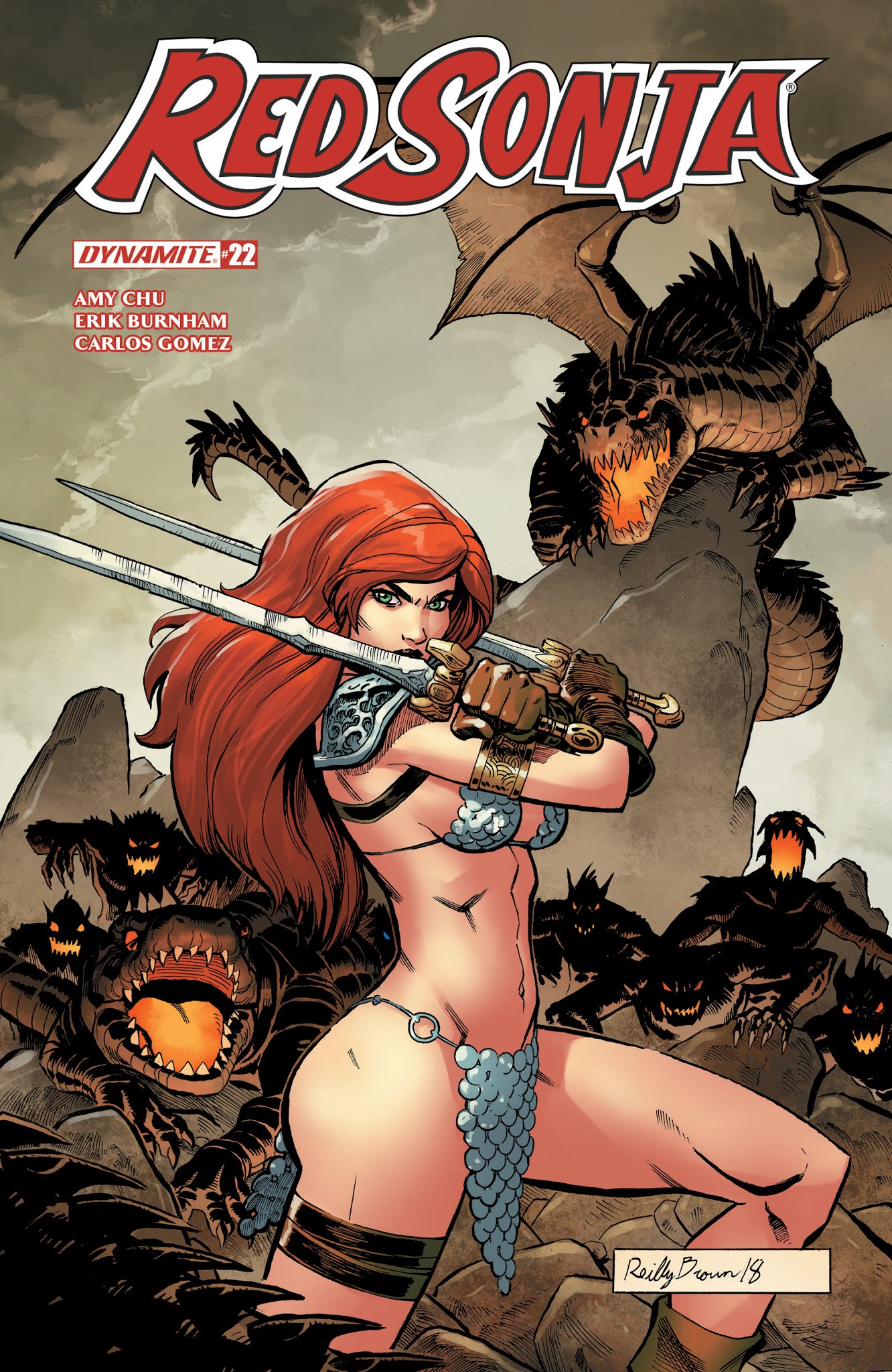 Read online Red Sonja Vol. 4 comic -  Issue #22 - 4