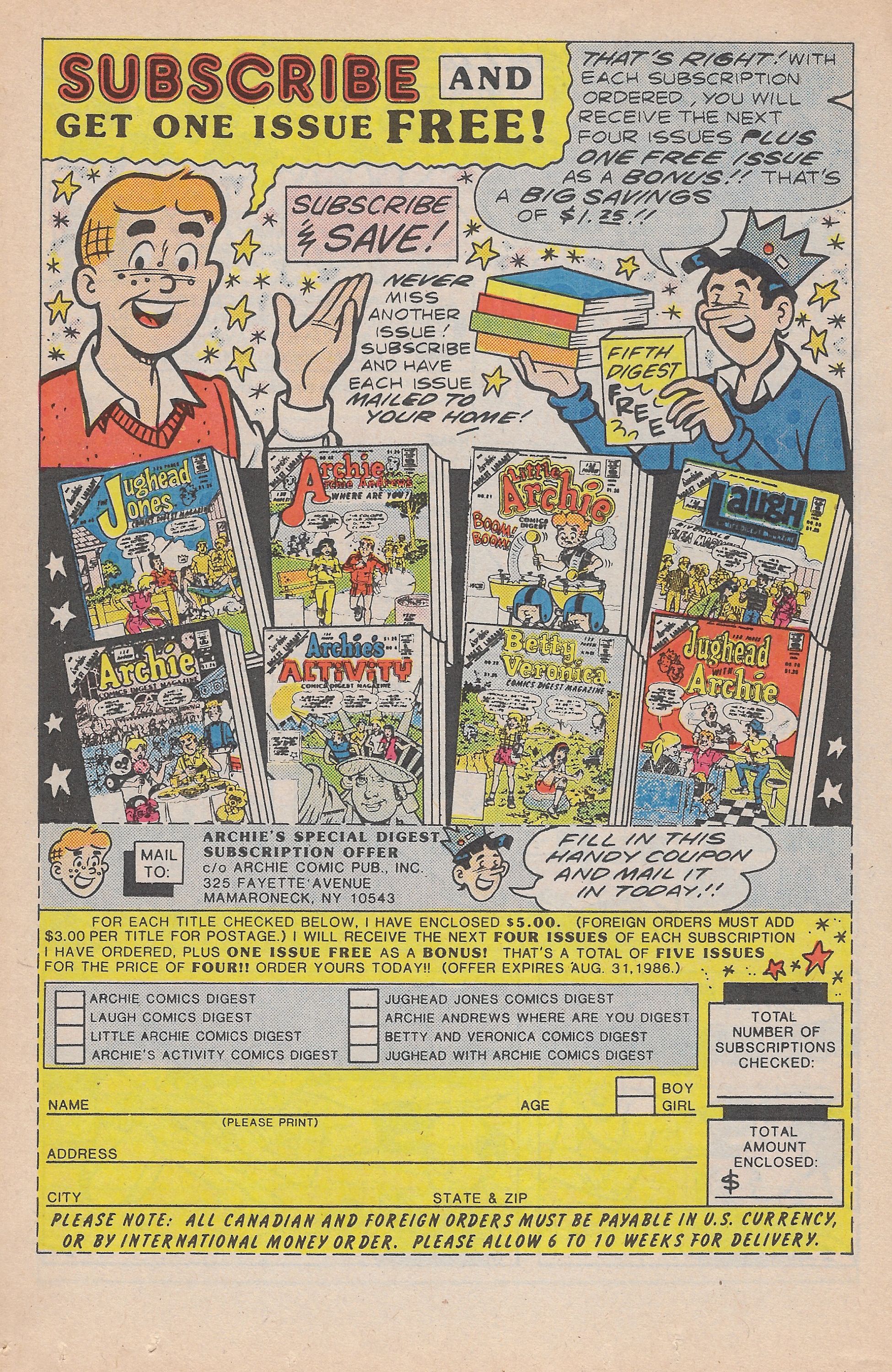 Read online Archie Giant Series Magazine comic -  Issue #562 - 12