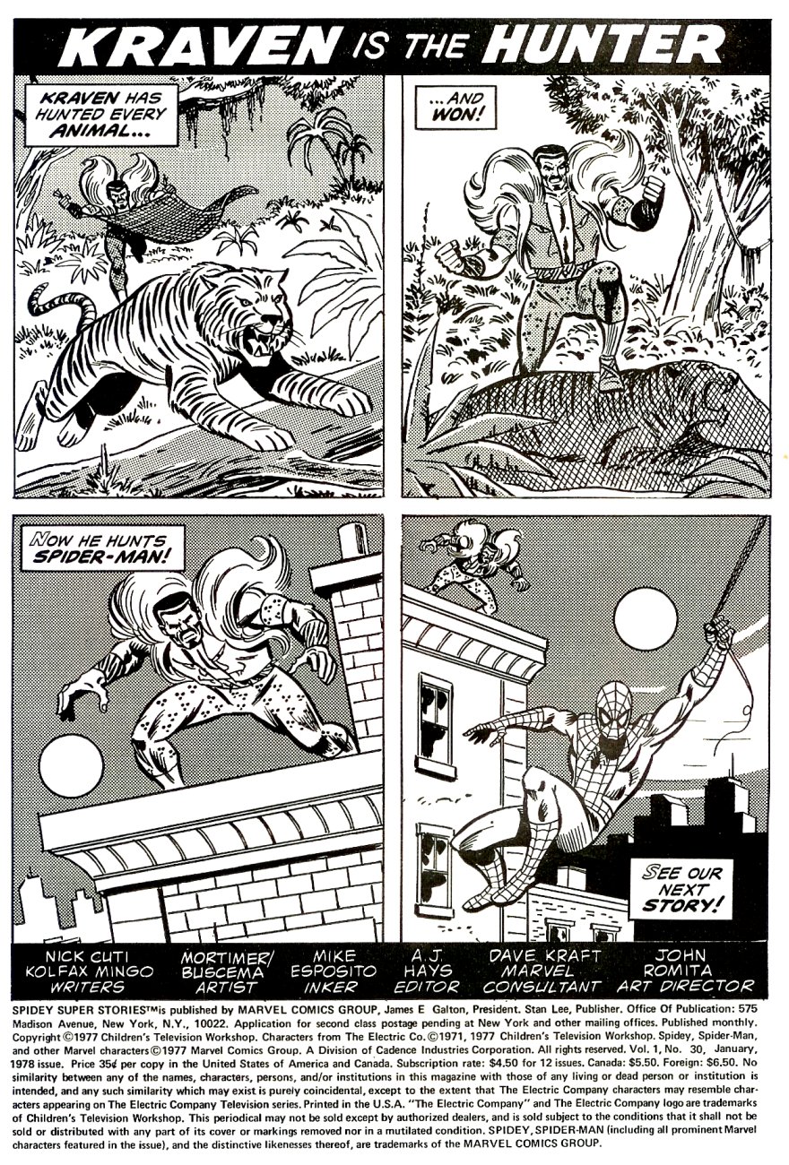 Read online Spidey Super Stories comic -  Issue #30 - 2