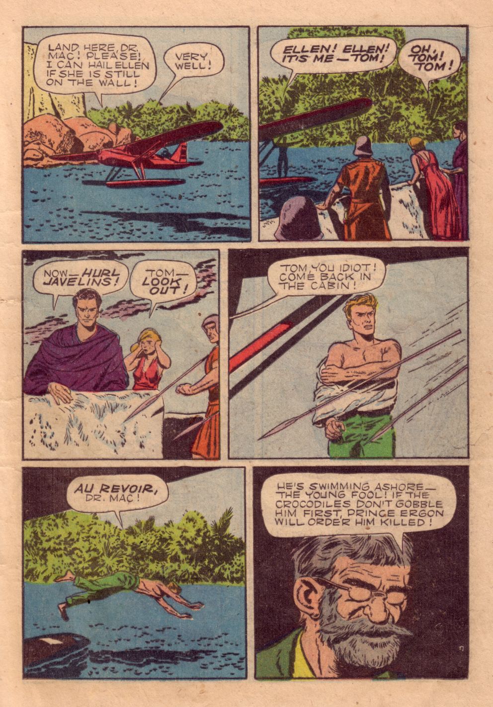 Read online Tarzan (1948) comic -  Issue #40 - 9
