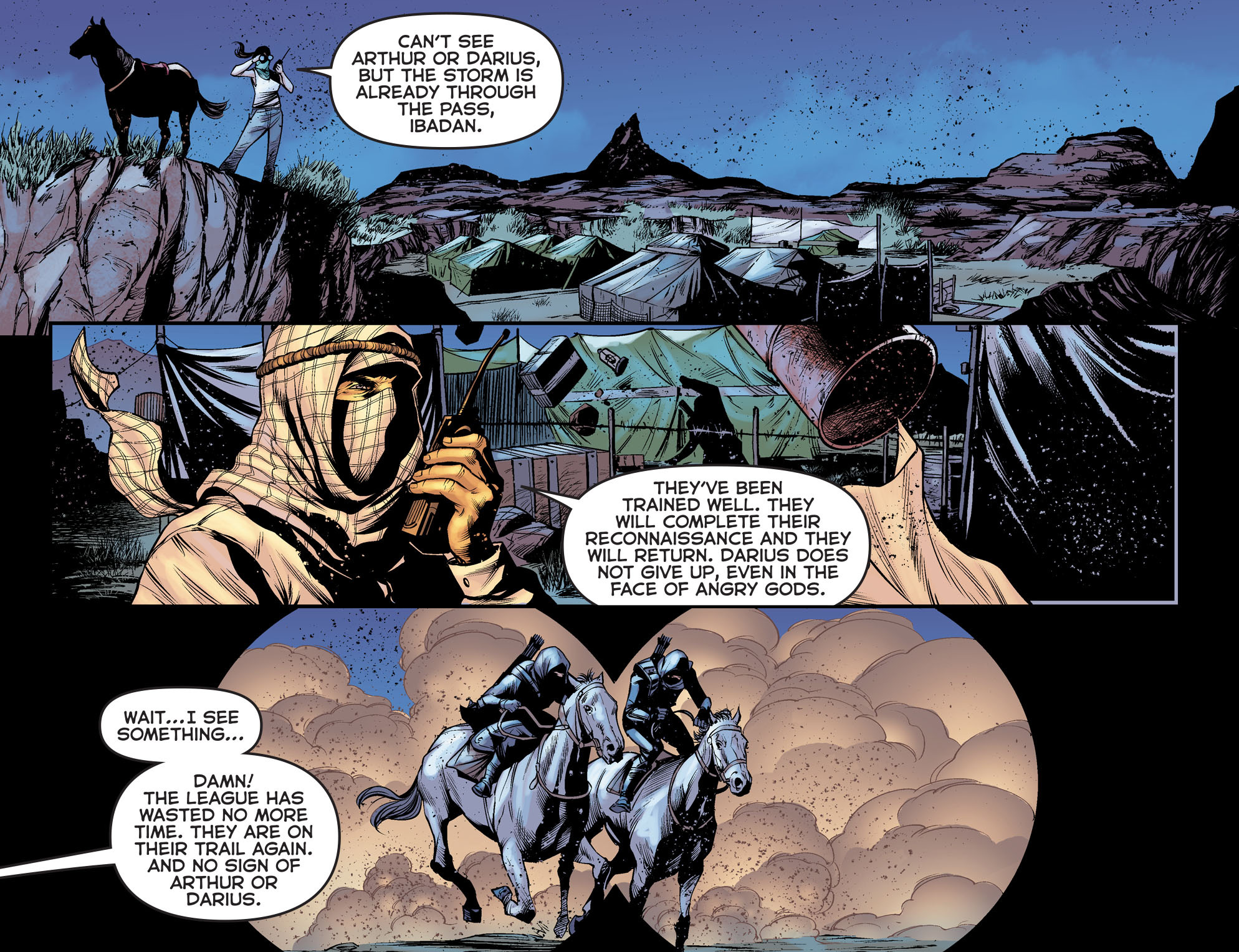 Read online Arrow: The Dark Archer comic -  Issue #5 - 9