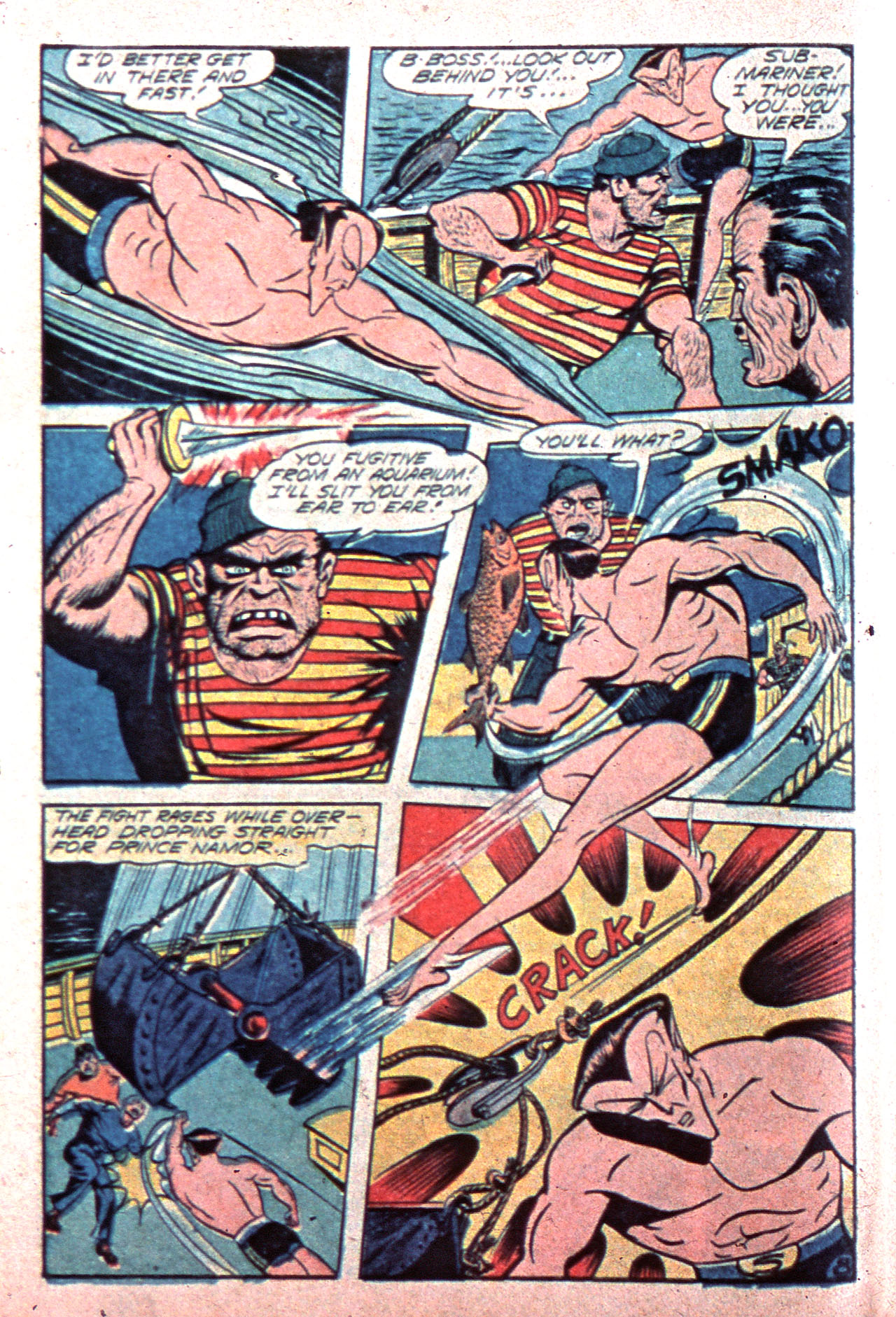 Read online Sub-Mariner Comics comic -  Issue #15 - 10