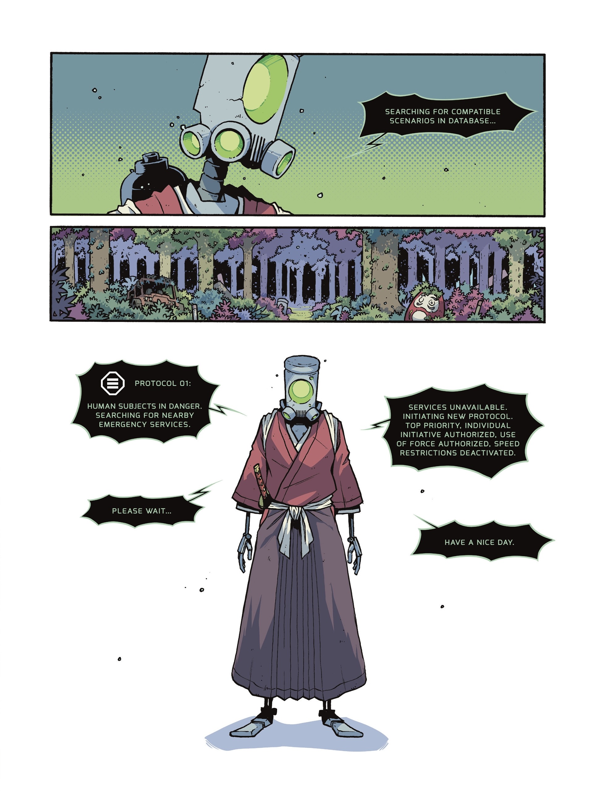 Read online Yojimbot (2021) comic -  Issue #1 - 27