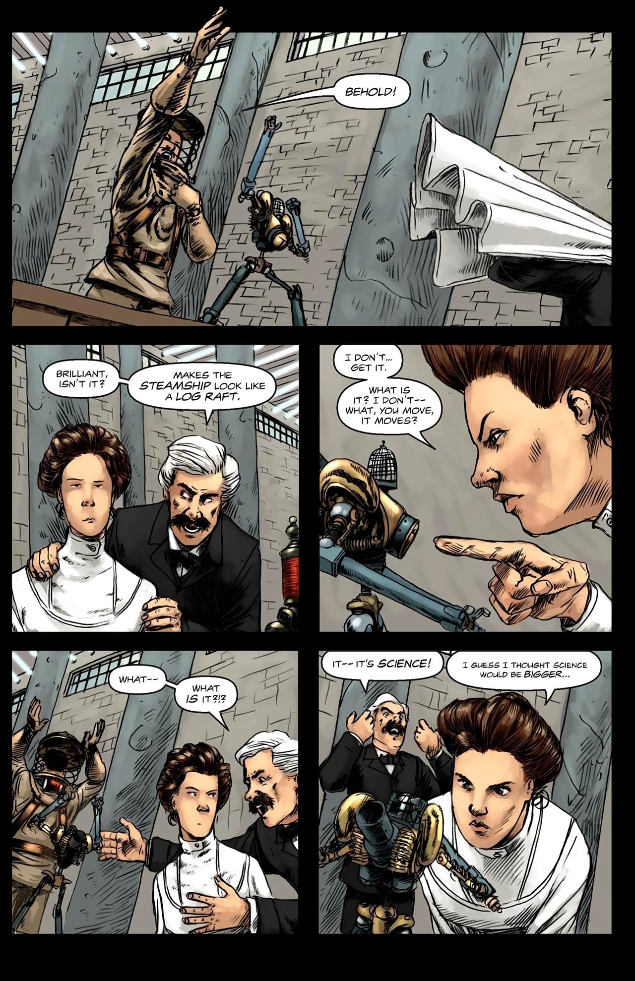 Read online The Five Fists of Science comic -  Issue # TPB - 44