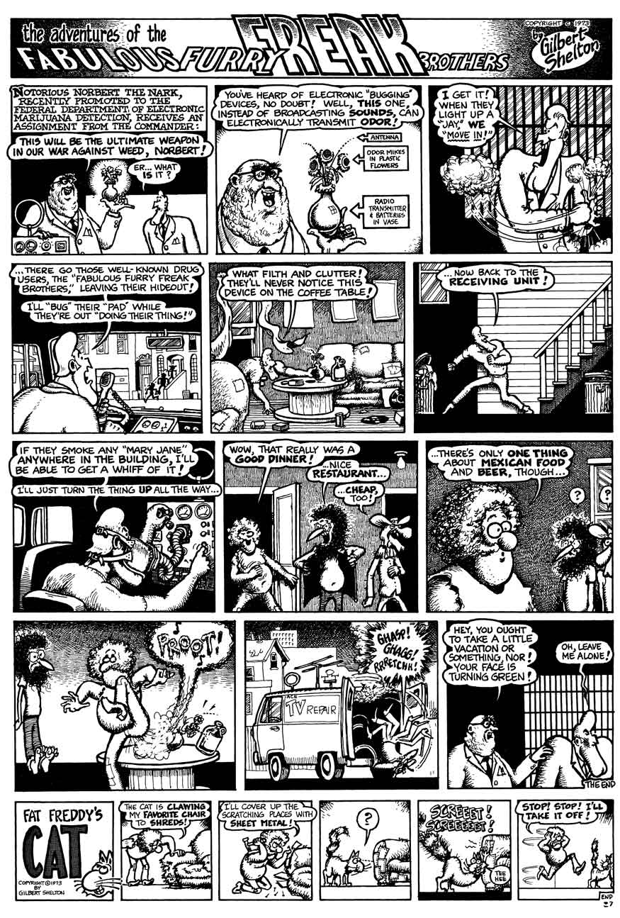 Read online The Fabulous Furry Freak Brothers comic -  Issue #3 - 28