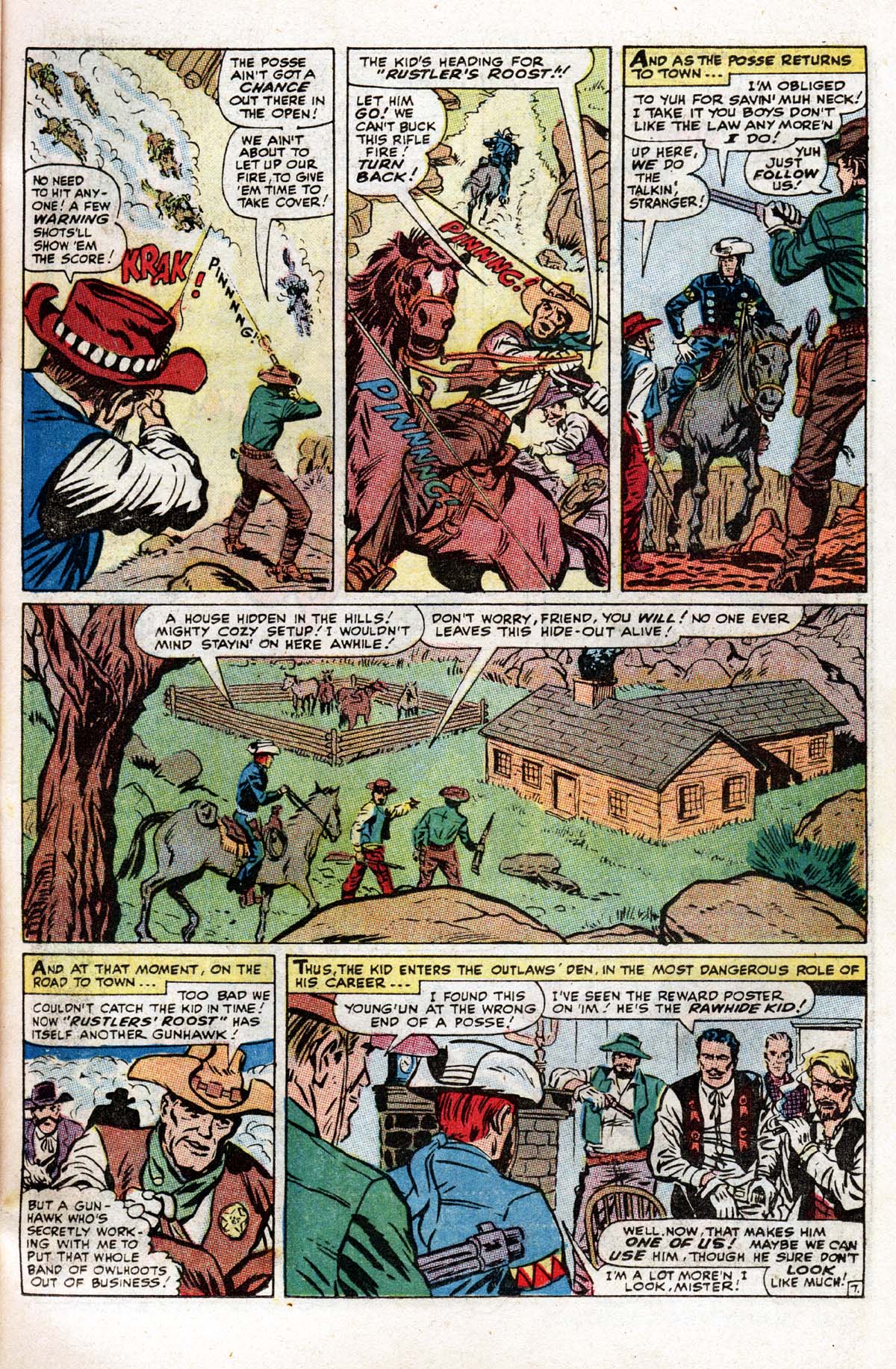 Read online The Mighty Marvel Western comic -  Issue #8 - 8