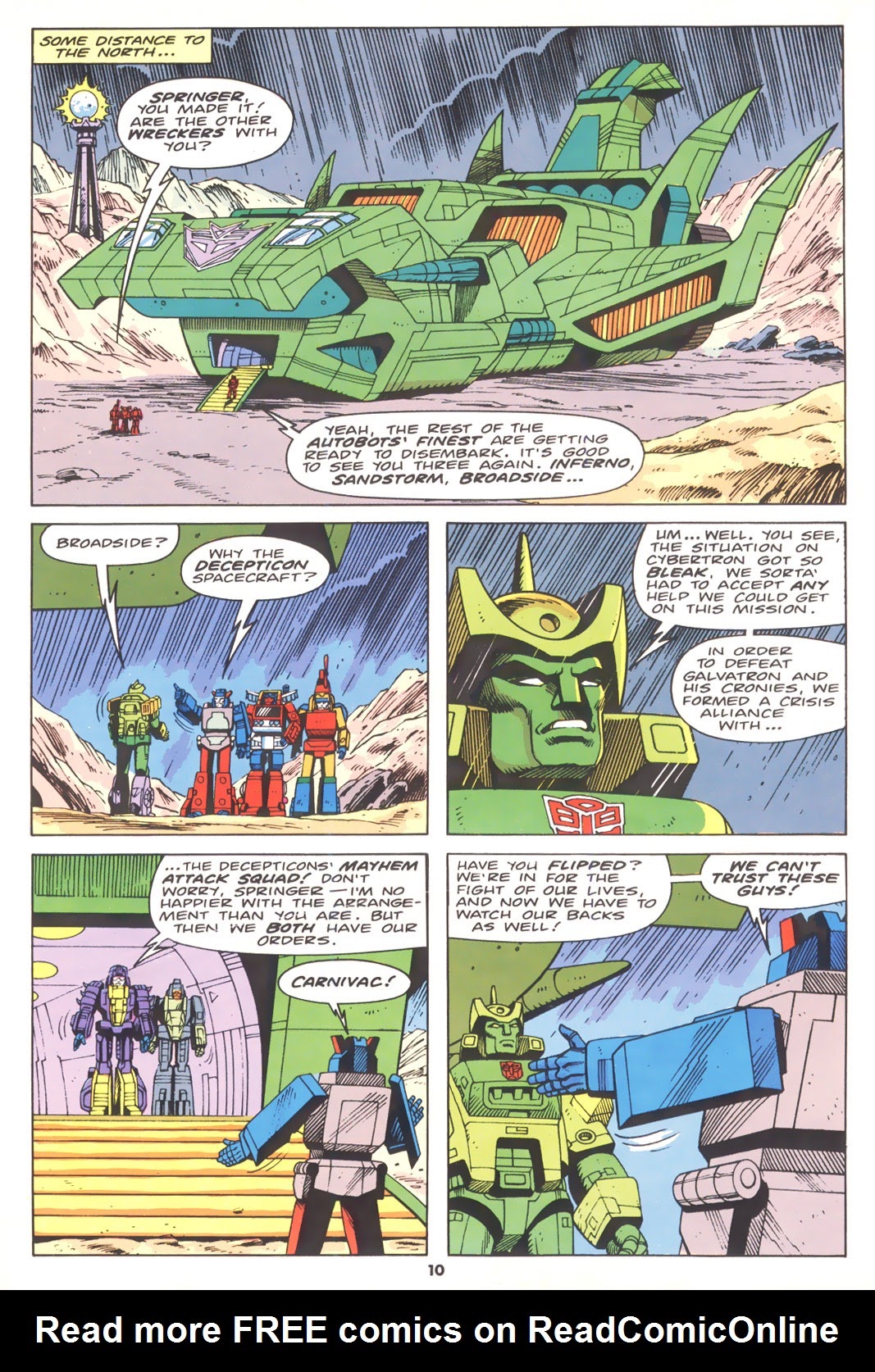 Read online The Transformers (UK) comic -  Issue #201 - 9