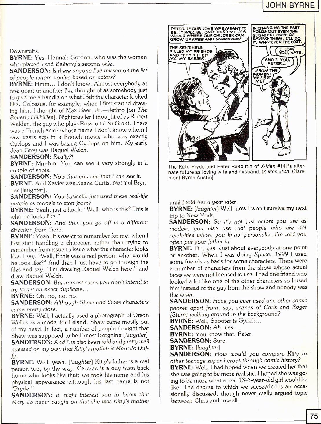 Read online The X-Men Companion comic -  Issue #2 - 75