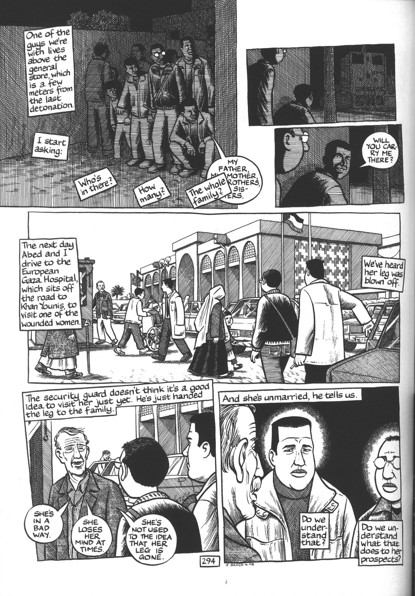 Read online Footnotes in Gaza comic -  Issue # TPB - 312
