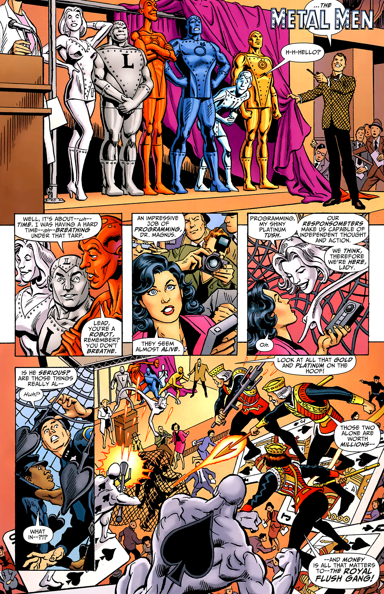 Read online DC Universe: Legacies comic -  Issue #4 - 11