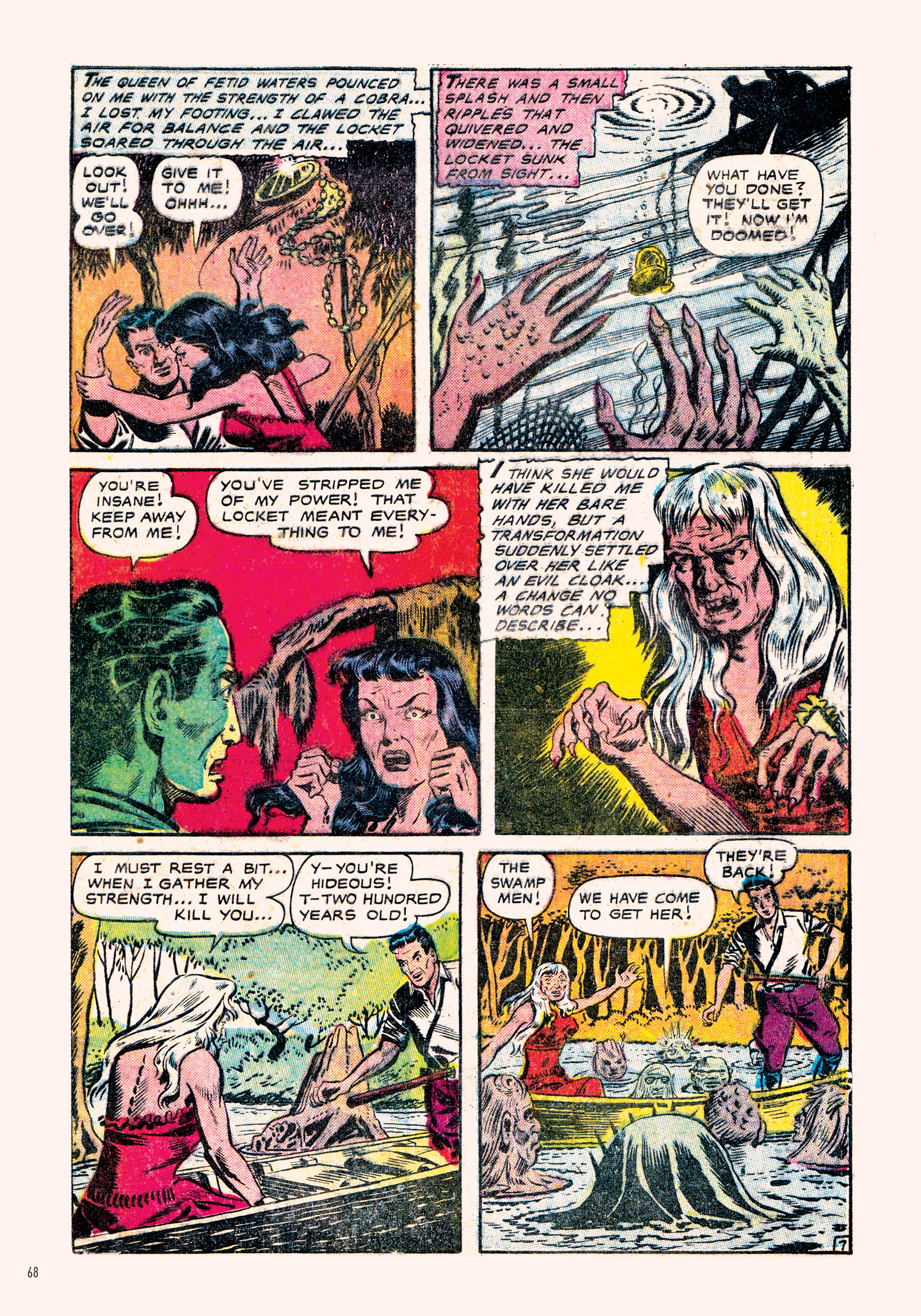 Read online Classic Monsters of Pre-Code Horror Comics: Swamp Monsters comic -  Issue # TPB - 68