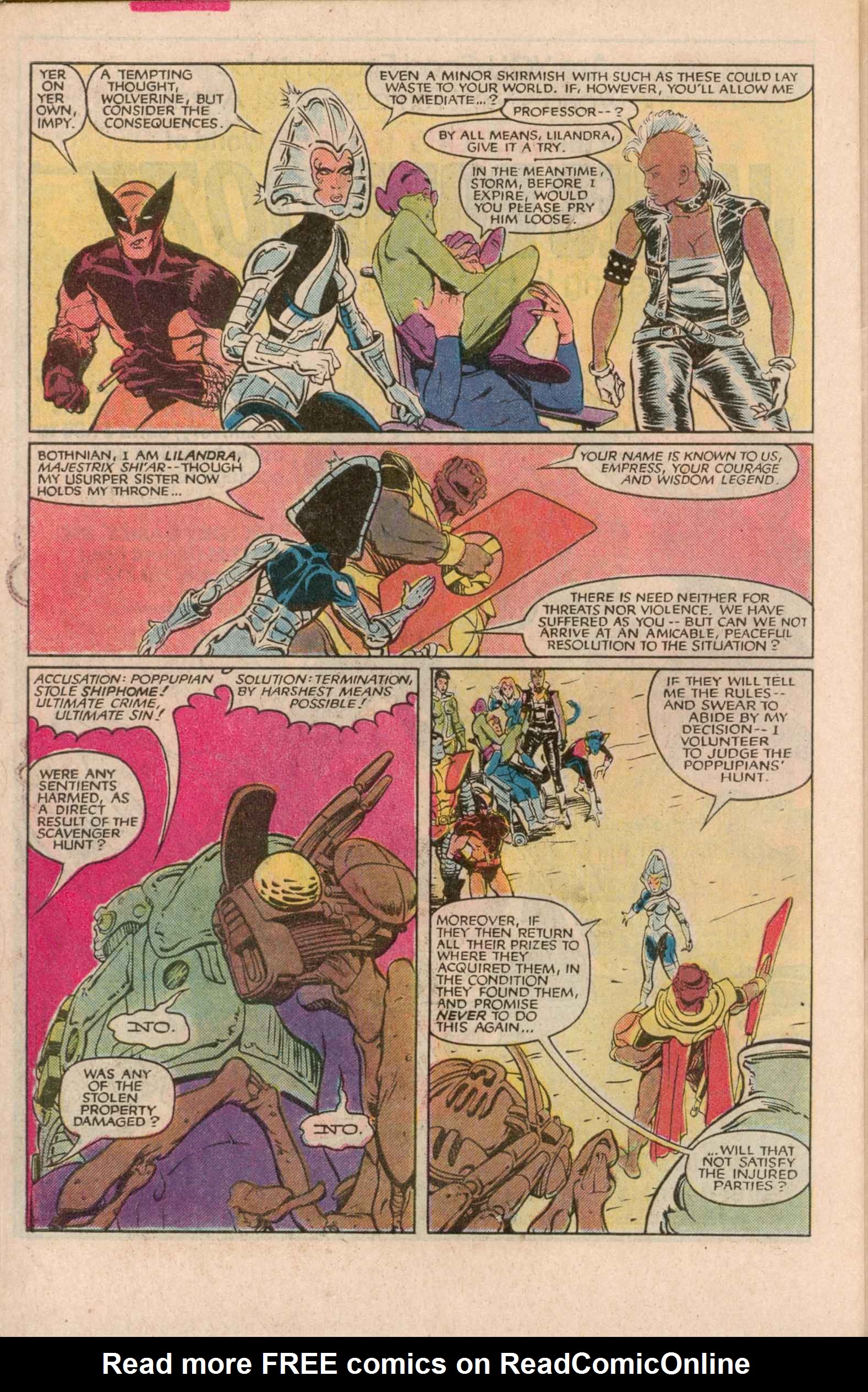 Read online X-Men Annual comic -  Issue #7 - 38