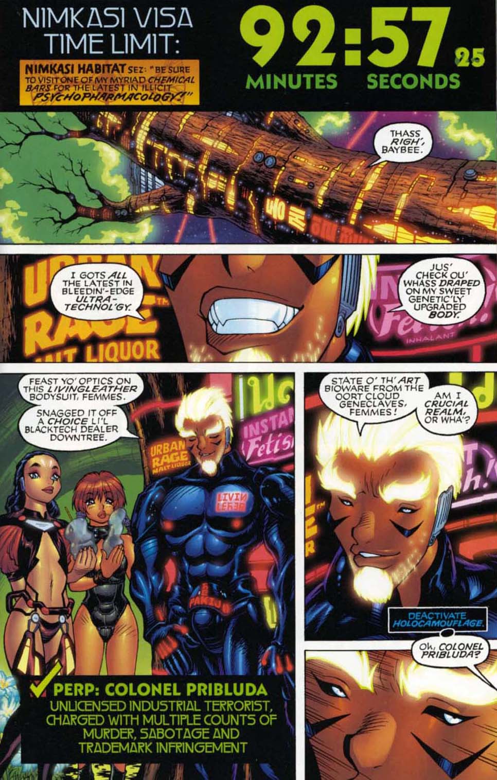 Read online Dirty Pair: Run From the Future comic -  Issue #1 - 15